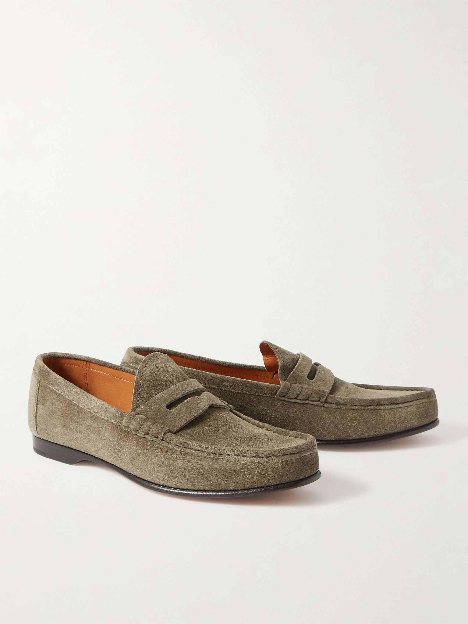 Chalmers Suede Penny Loafers - 4