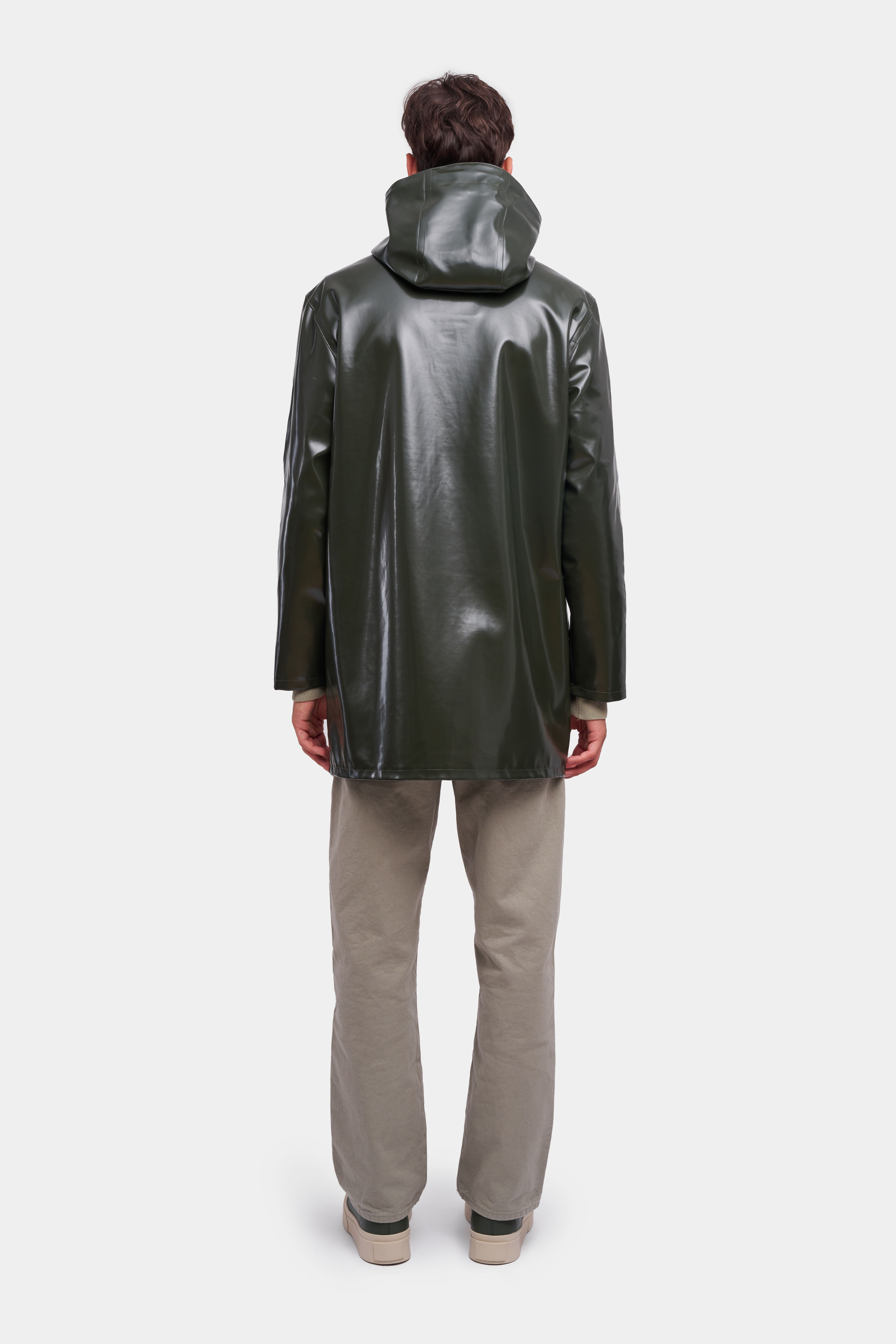Stockholm Opal Raincoat Green - 4