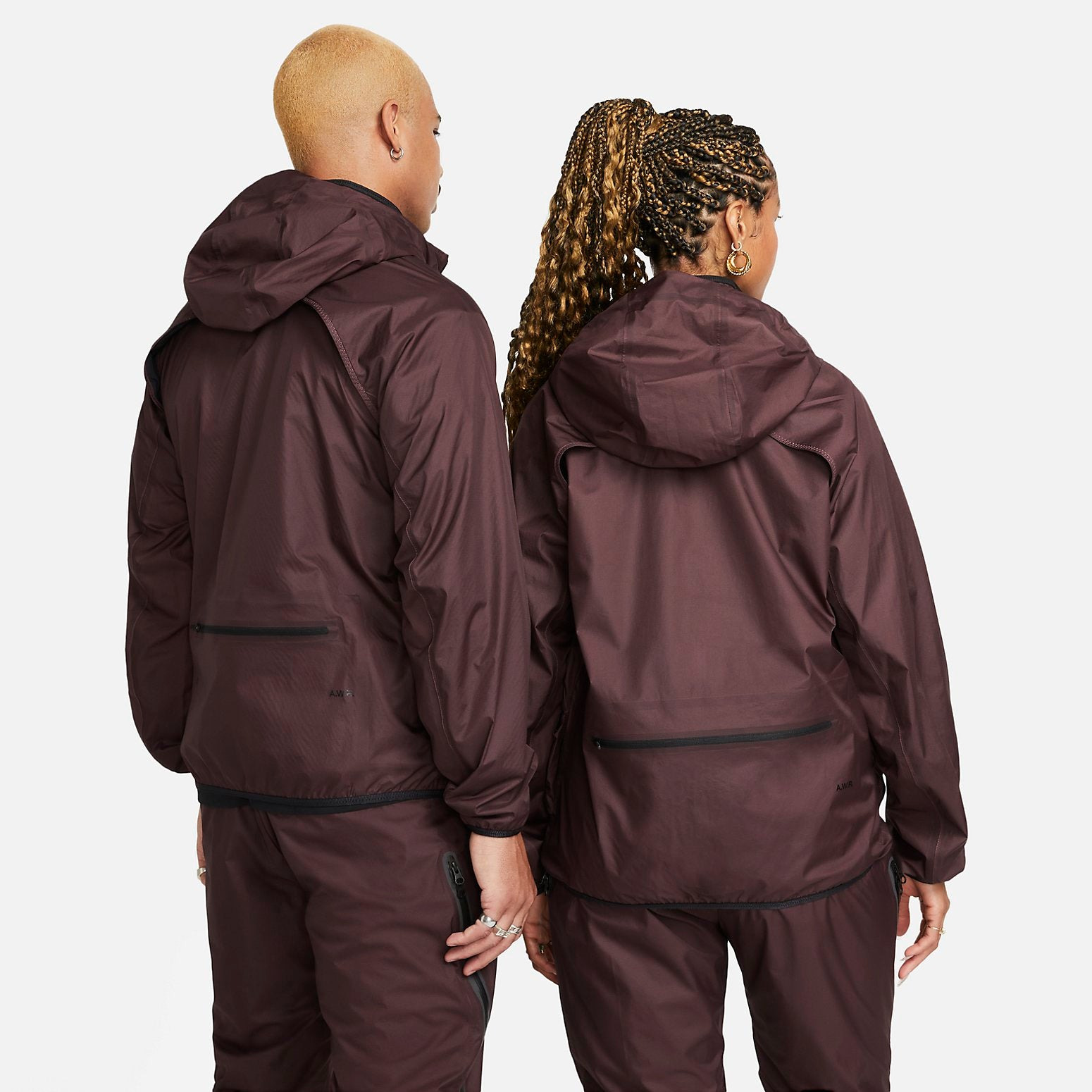 Nike x NOCTA NRG Track Jacket 'Dark Wine Black' DR2618-646 - 5