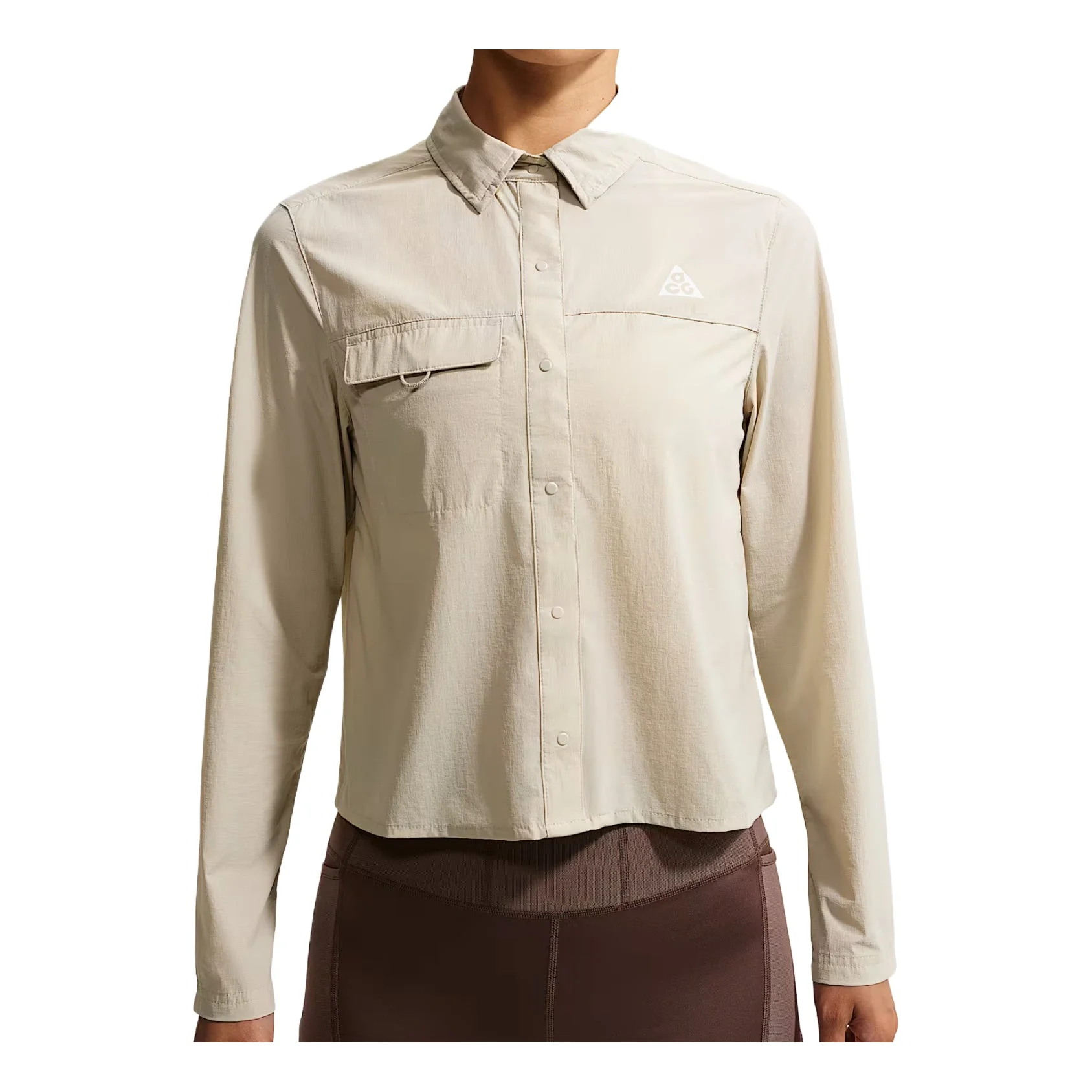(WMNS) Nike ACG Button-Up Trial Jacket 'Cream' IR7297-236 - 1