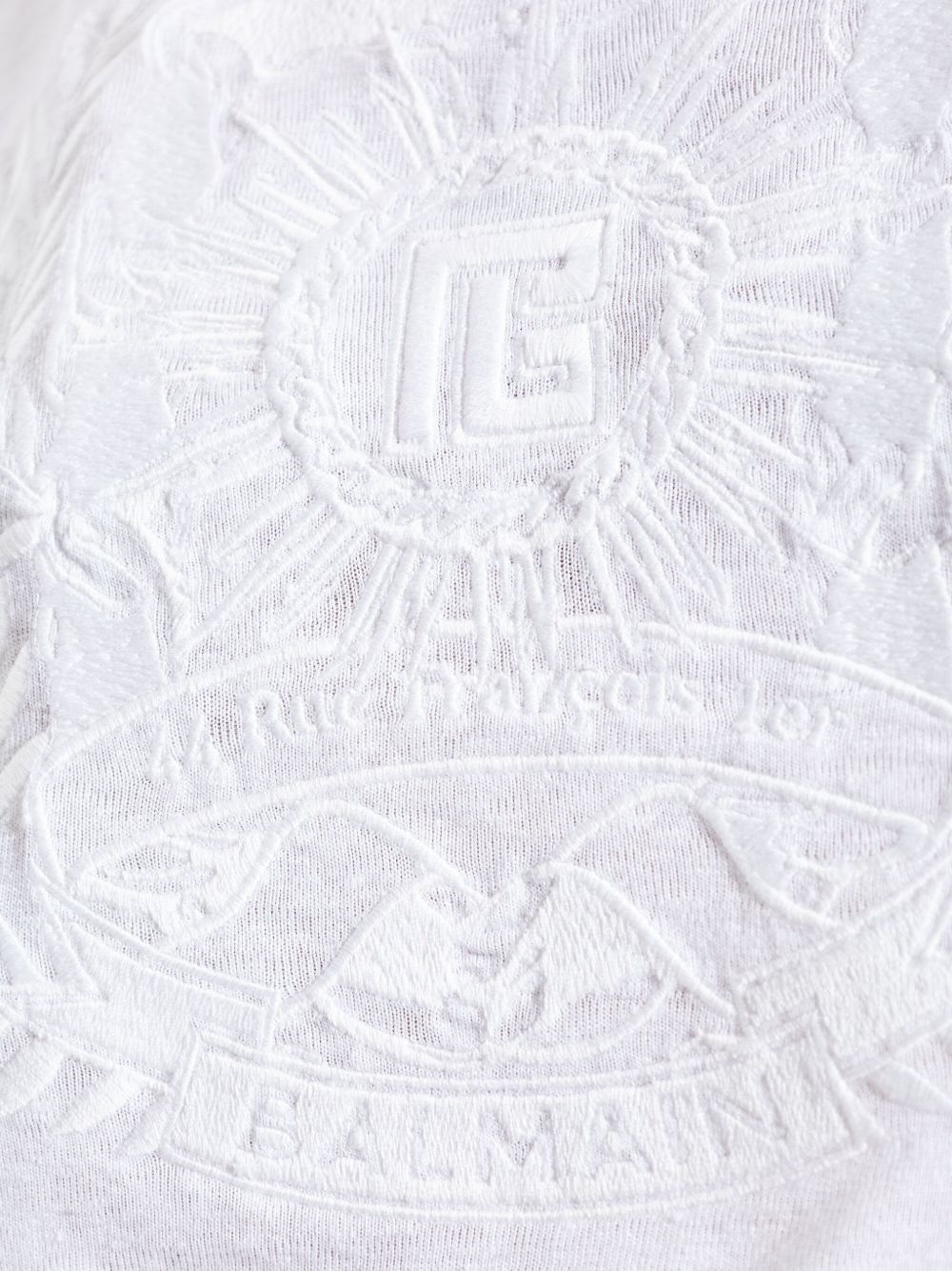 embroidered lace-trimmed top - 5
