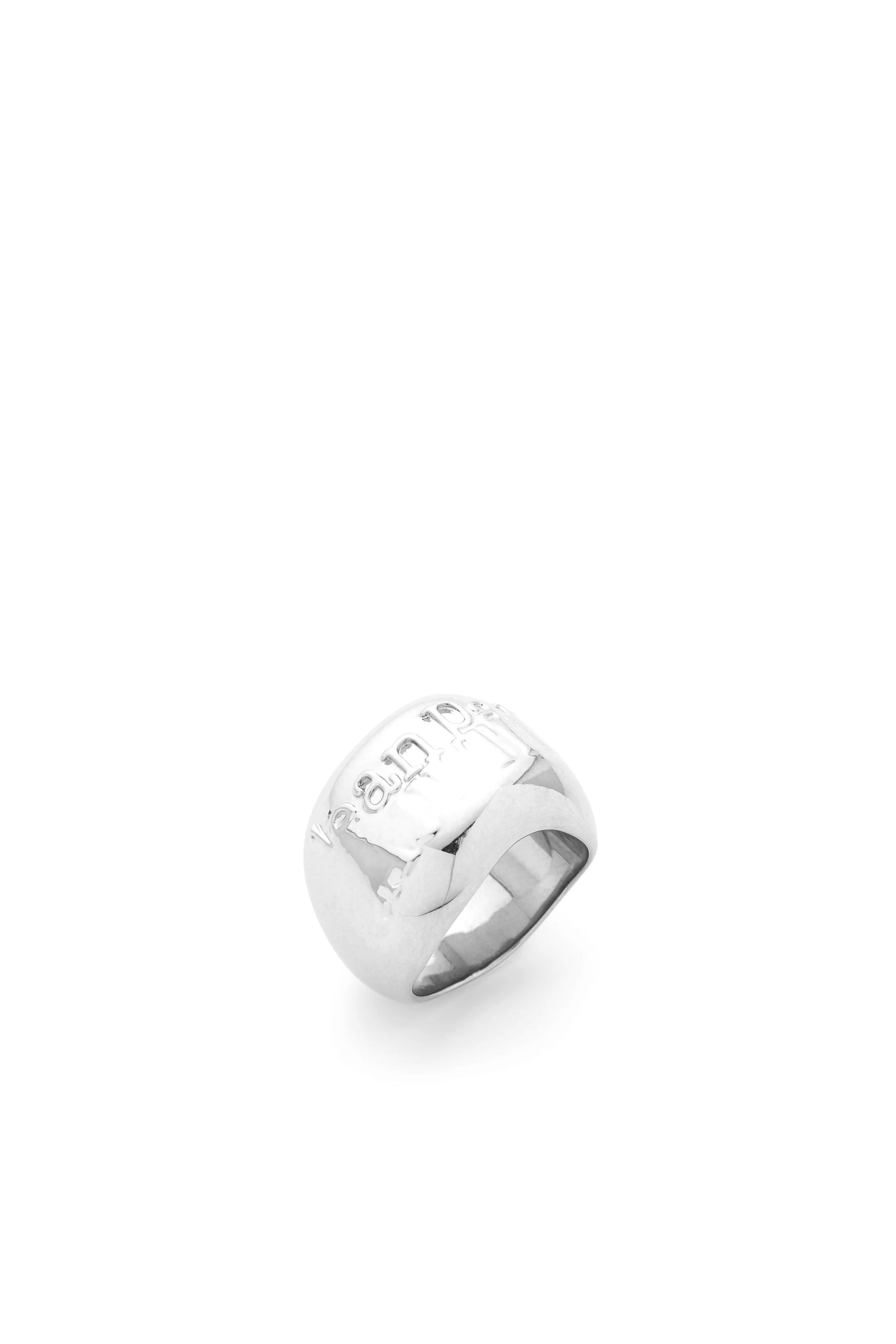 LOGO RING / SIL - 4