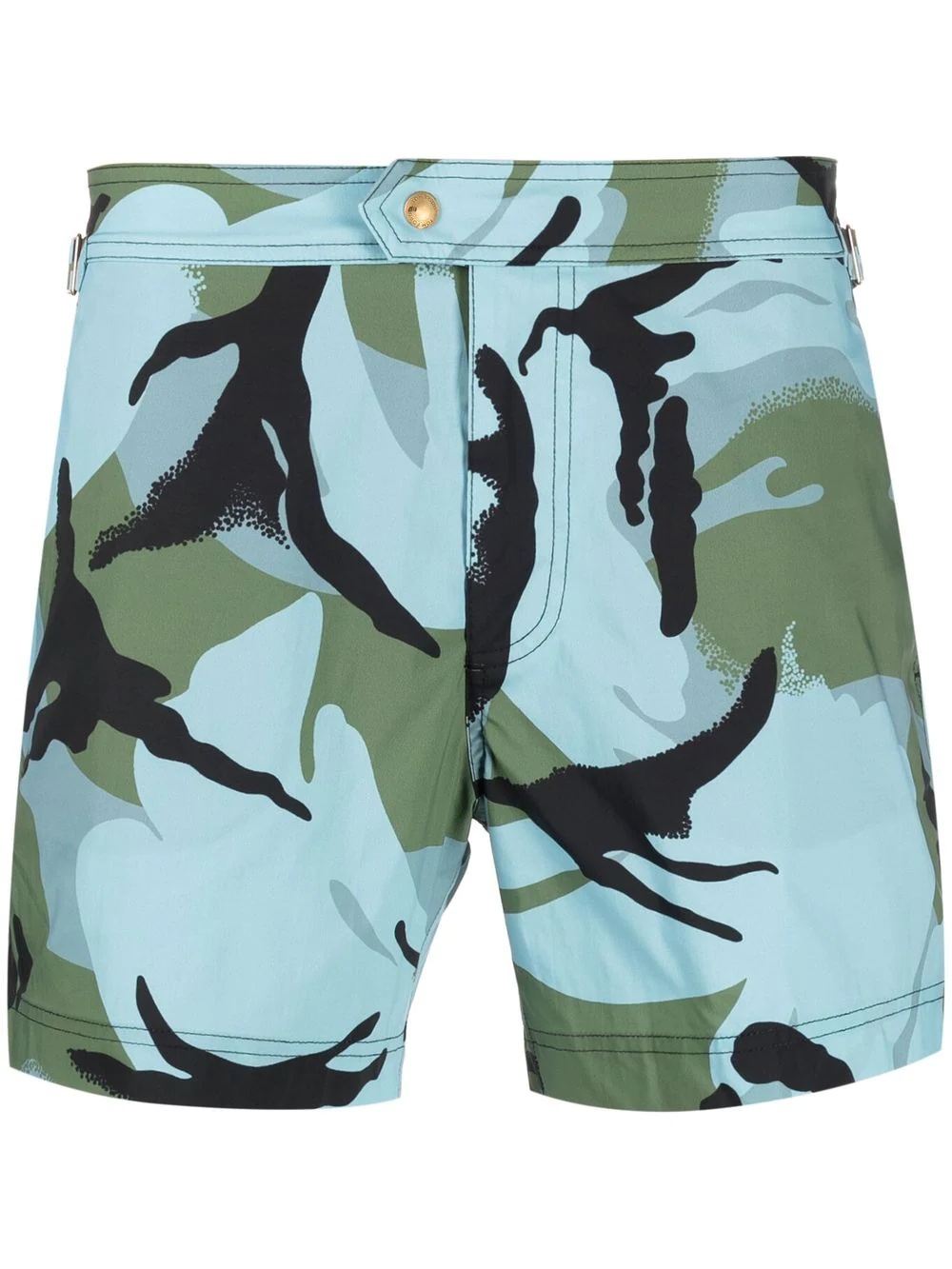 camouflage-print swim shorts - 1