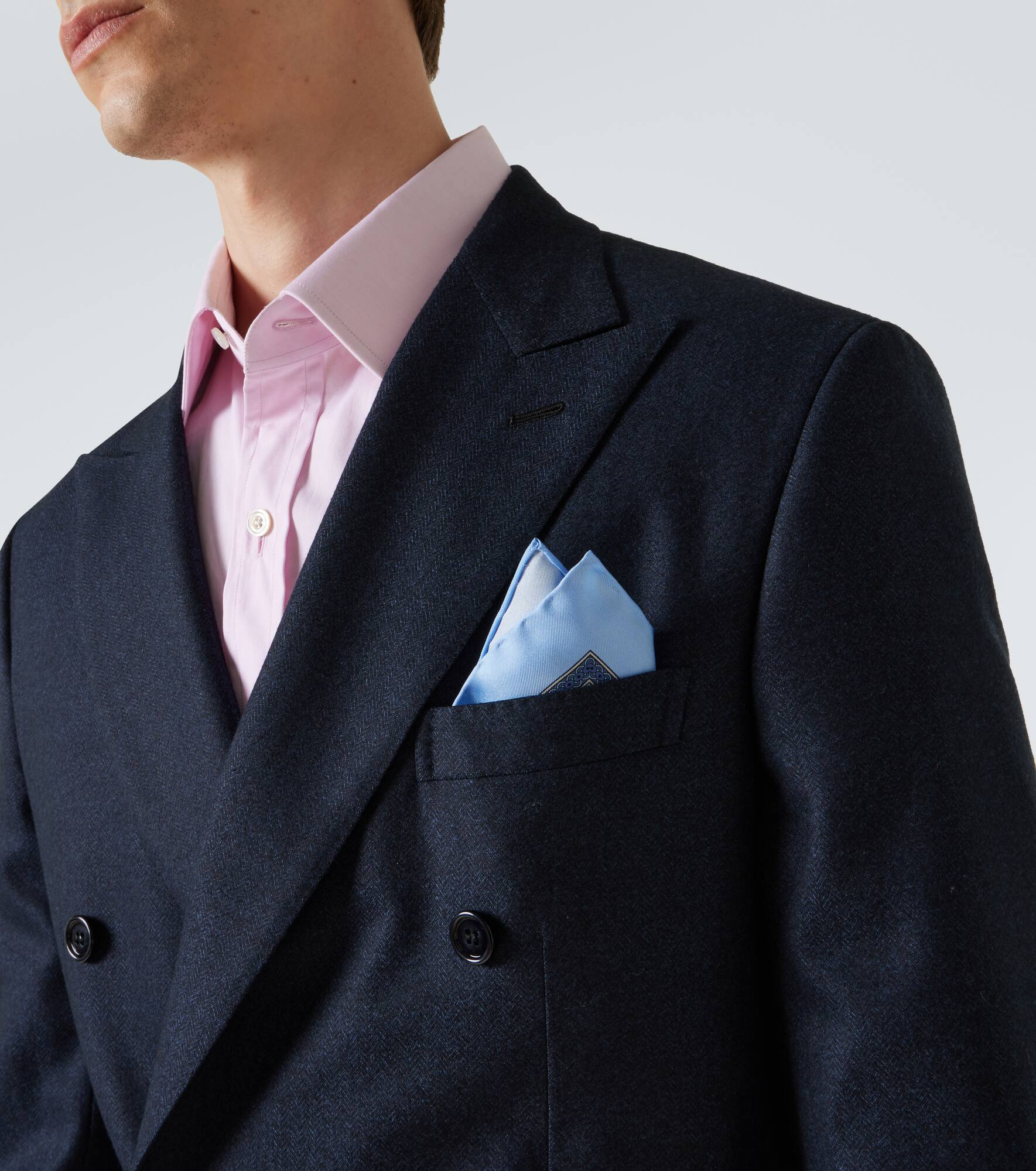 Printed silk pocket square - 2