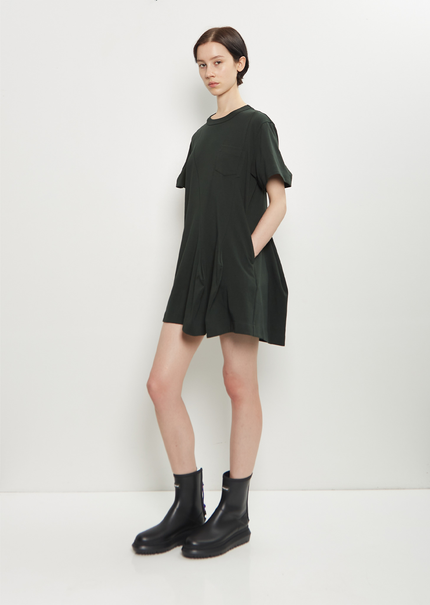 Cotton Jersey Dress - 4
