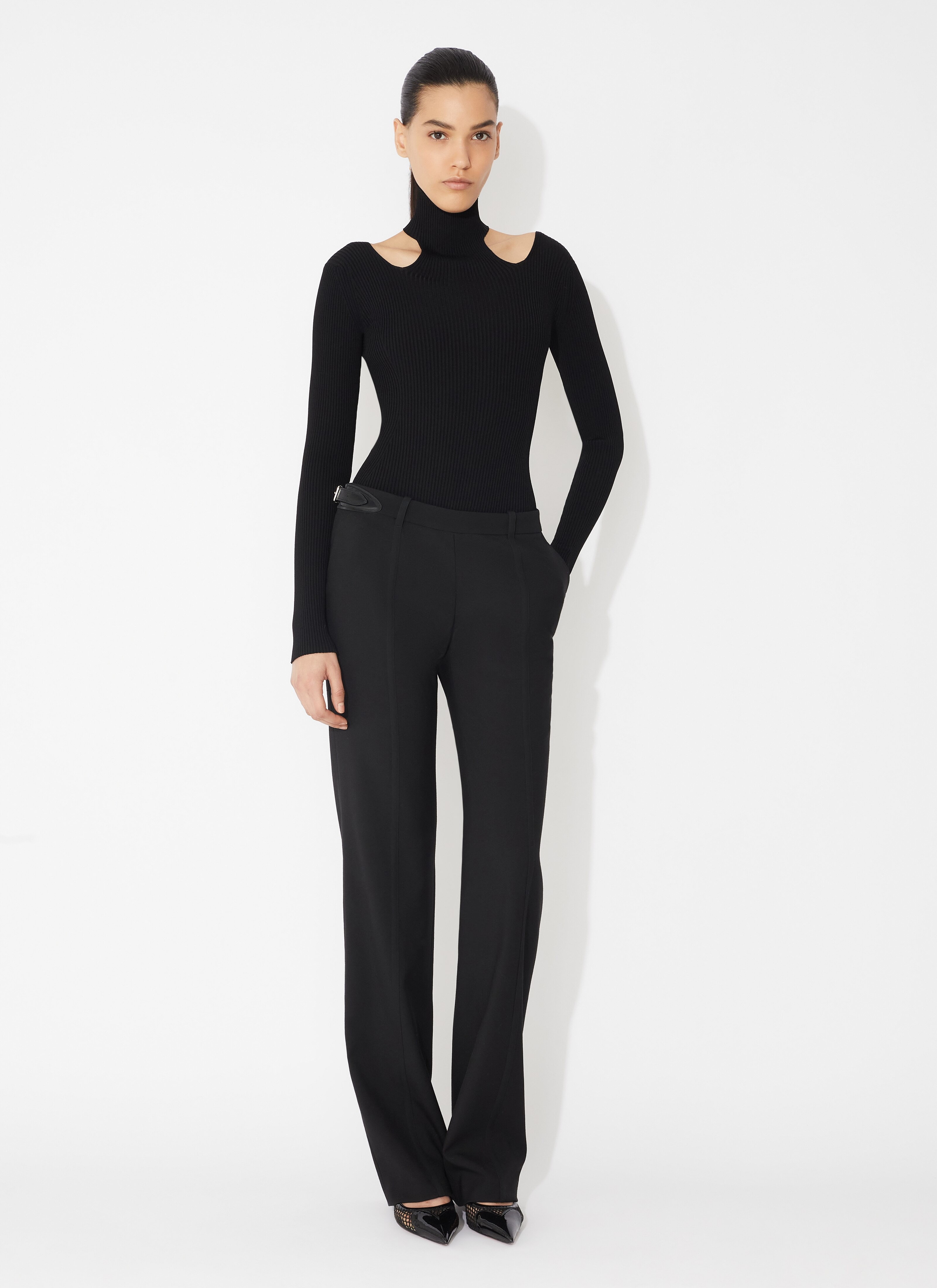 TAILORED WOOL PANT - 2