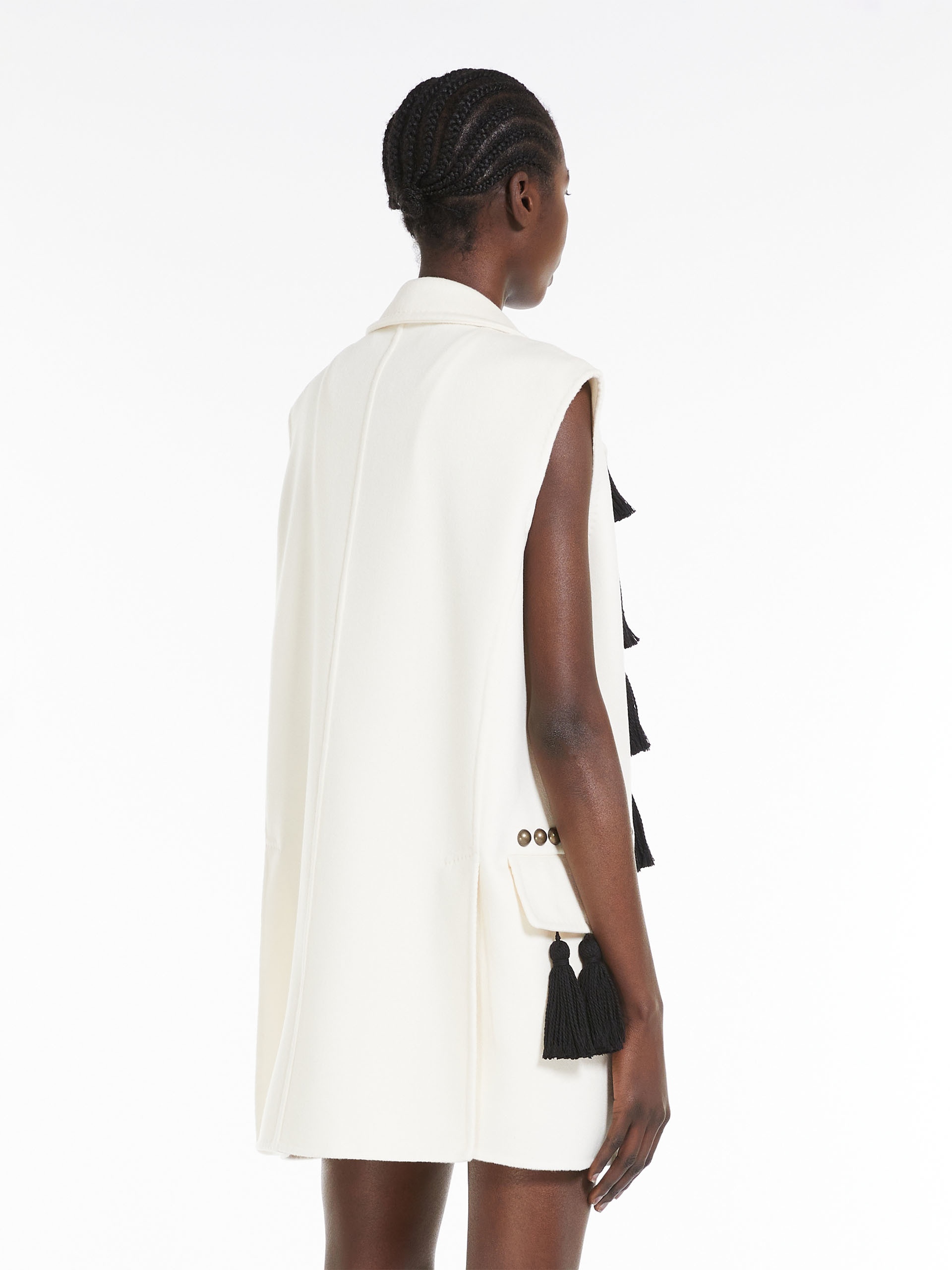 ARCO Wool and cashmere midi gilet - 4