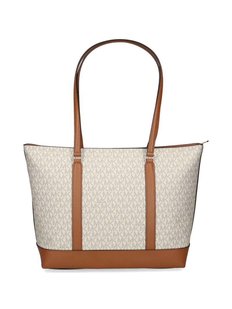 MICHAEL KORS large Temple monogram charm tote bag outlook