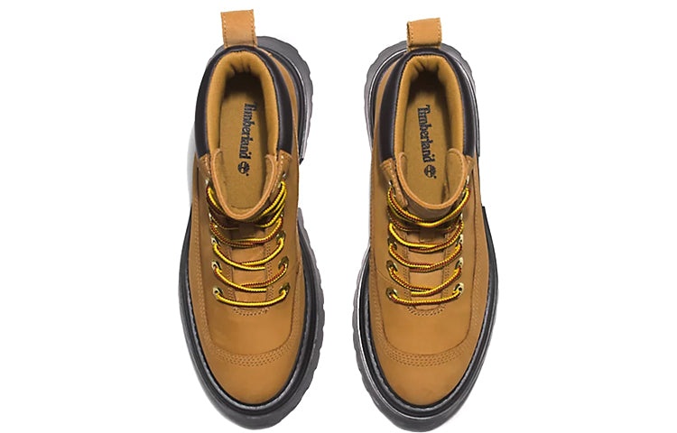(WMNS) Timberland Sky 6 Inch Lace Up Boots 'Wheat Nubuck' A2KMU231 - 5