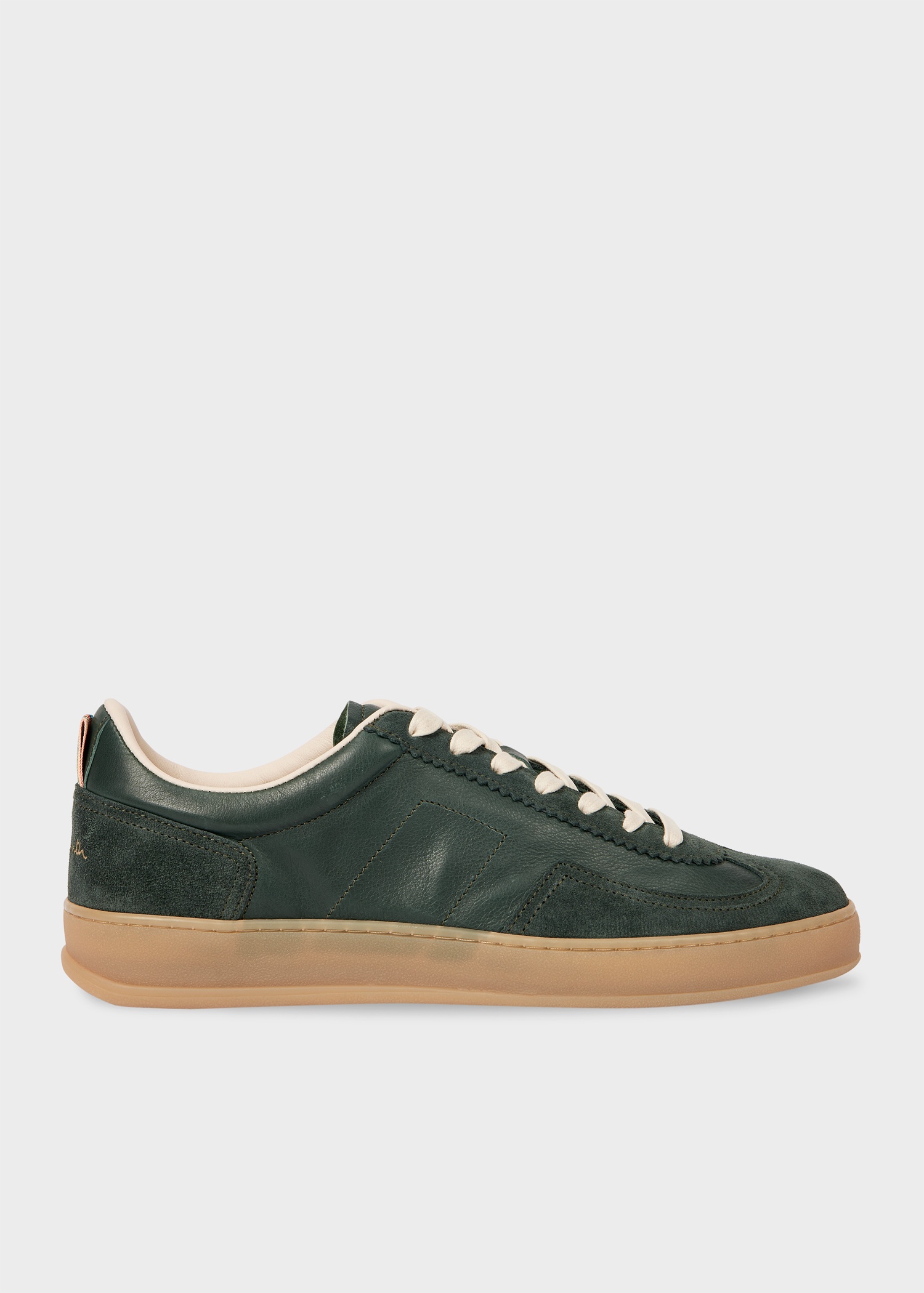 Women's Bottle Green 'Imola' Trainers - 1