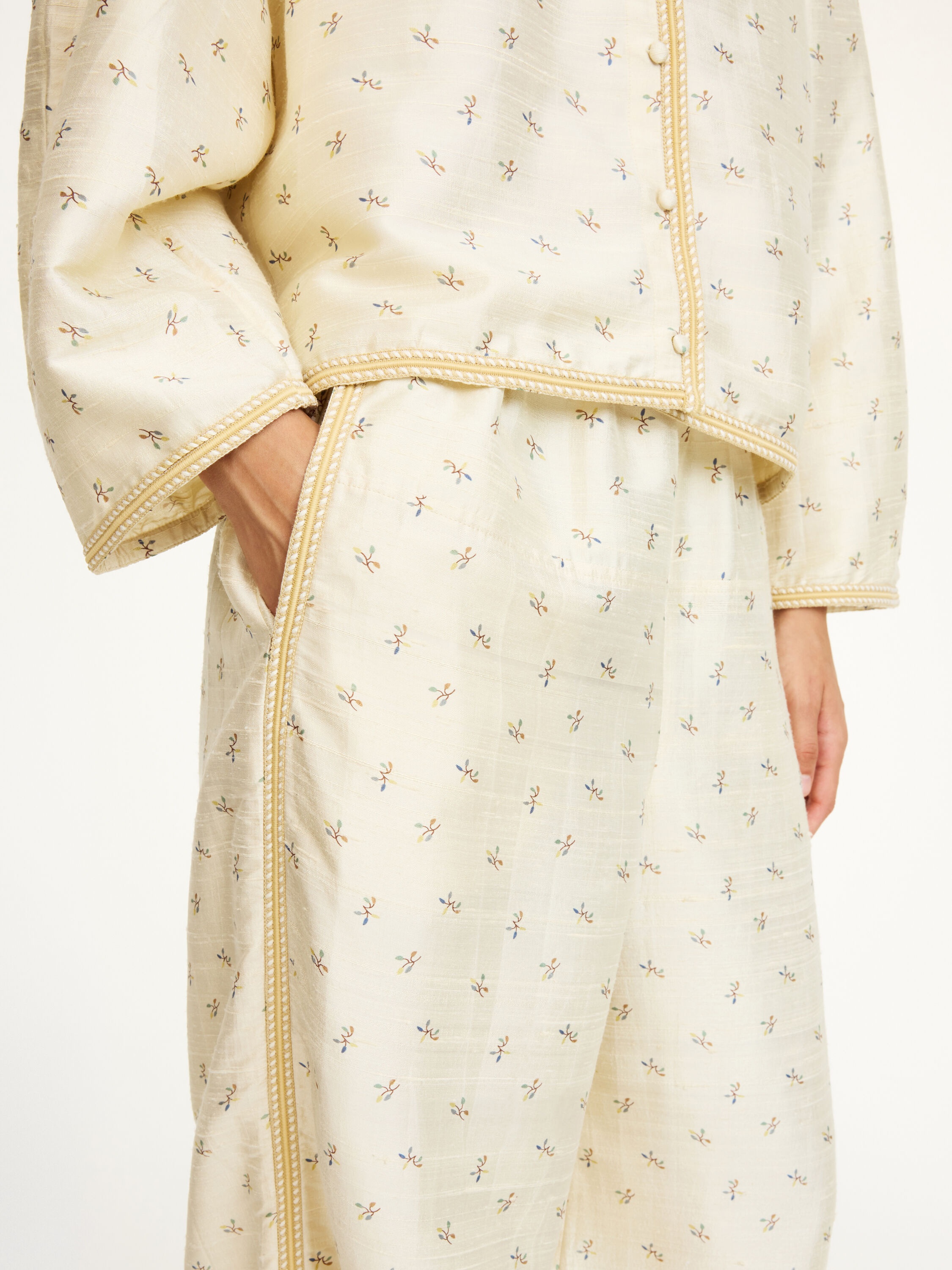 Lumonas silk trousers - 4