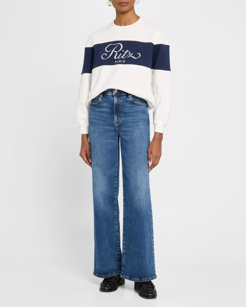 FRAME Le Slim Palazzo Jeans outlook