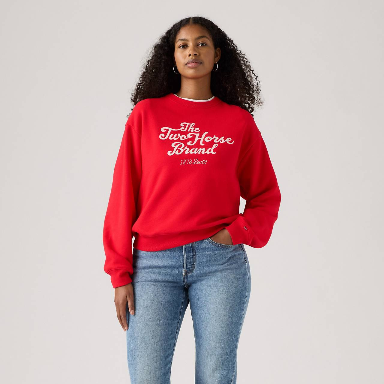 GRAPHIC HERITAGE SPORT CREWNECK SWEATSHIRT - 1