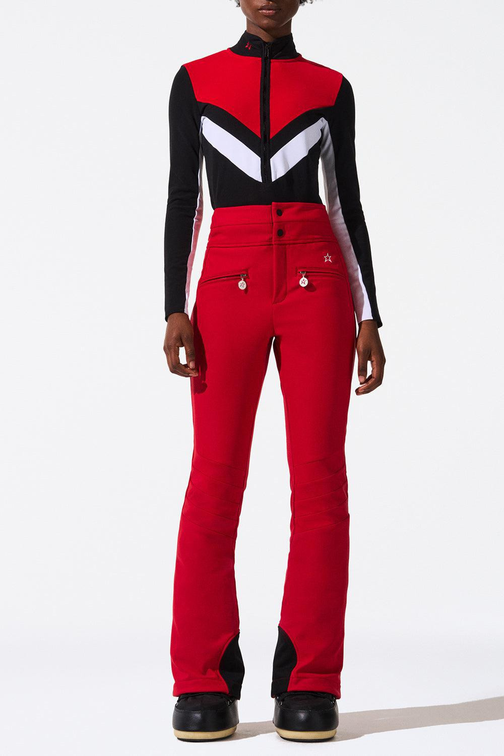 Aurora Flare Ski Pant - Red - 2