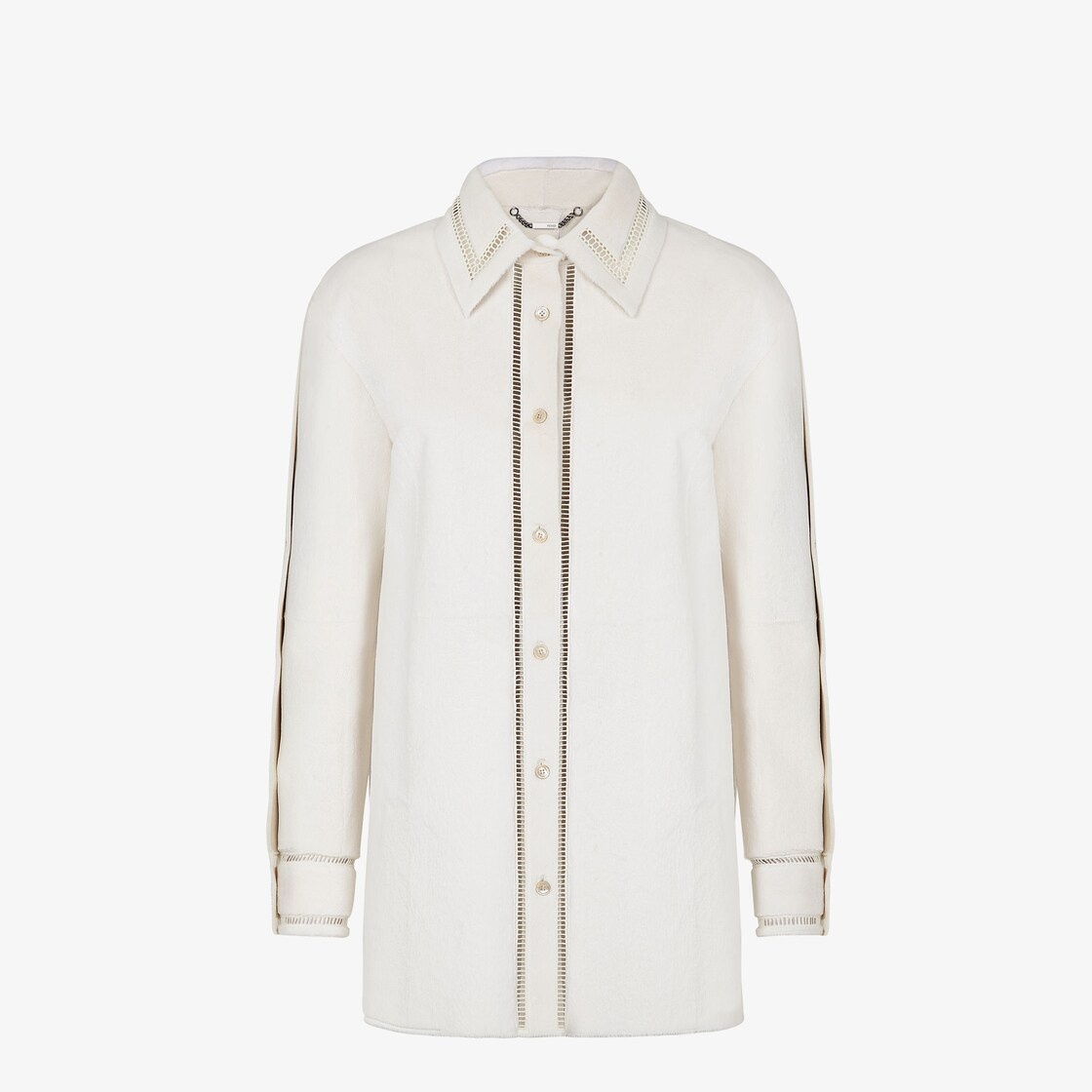 White mink shirt - 1