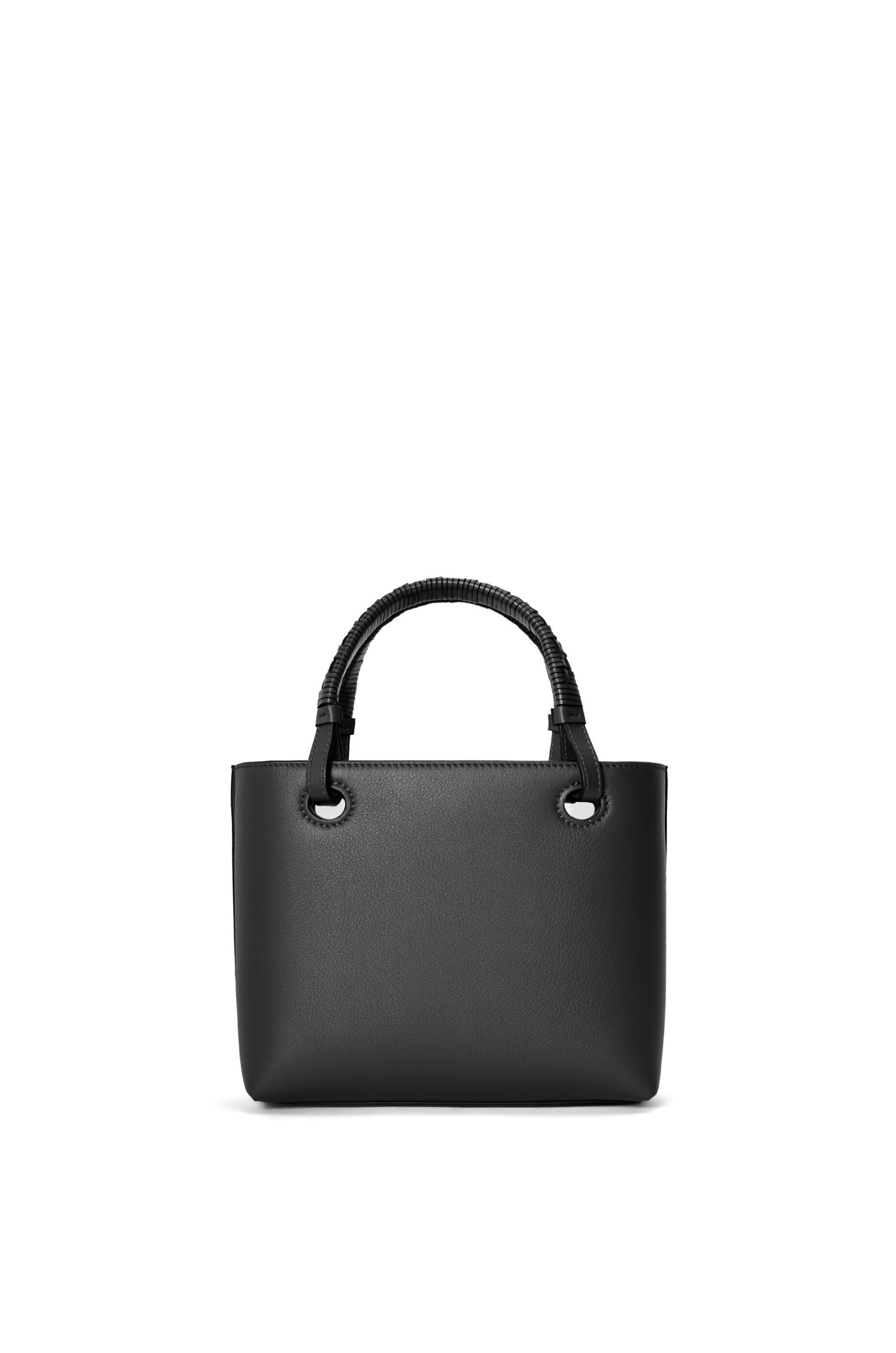 Mini Anagram Tote in classic calfskin - 4