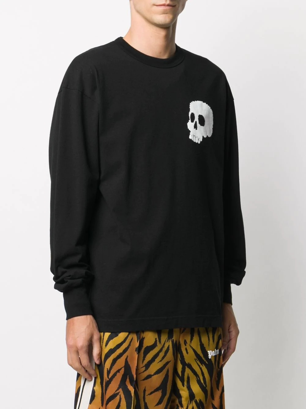 logo print sweatshirt - 3