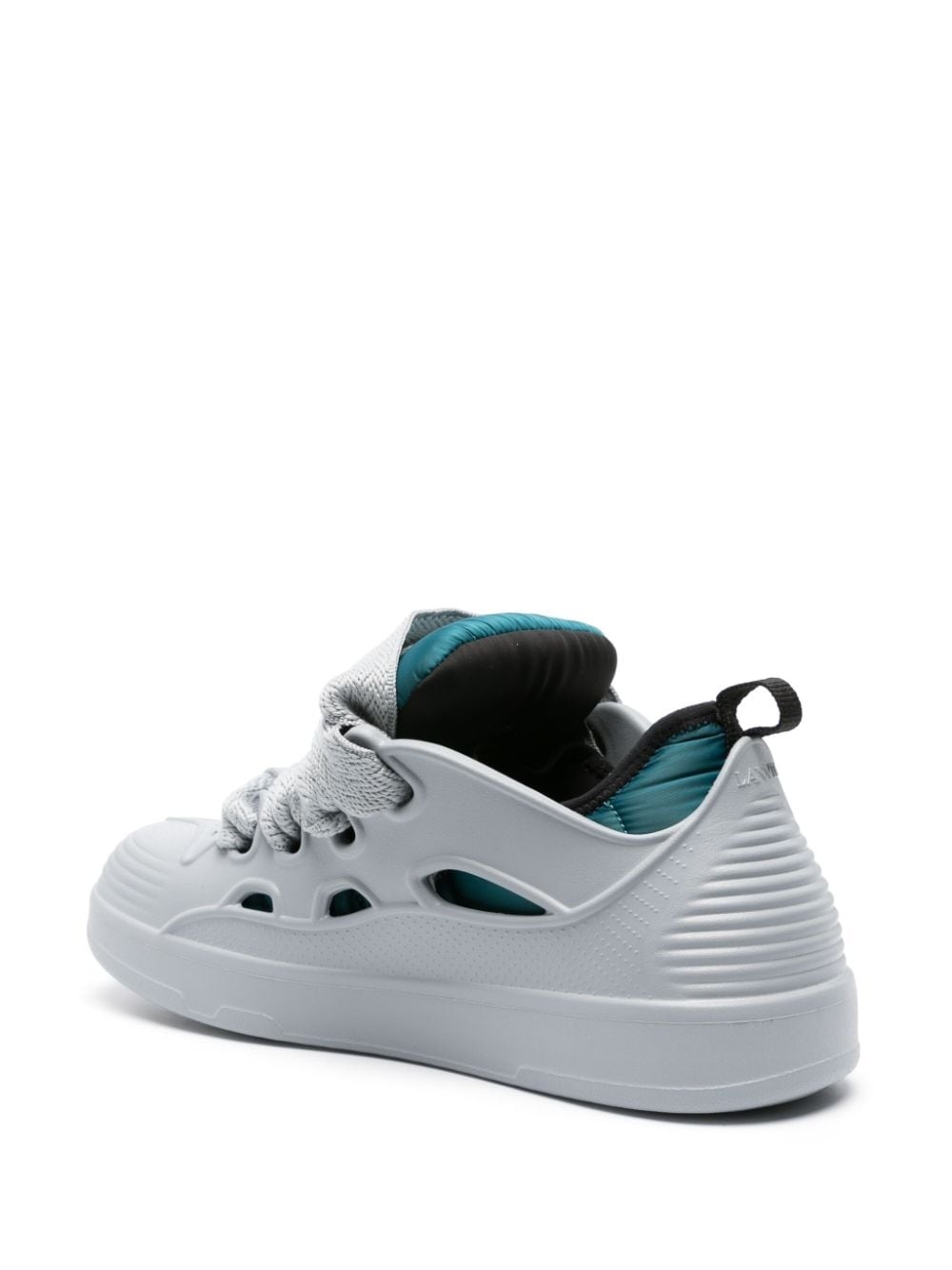 Curb removable-insole sneakers - 3