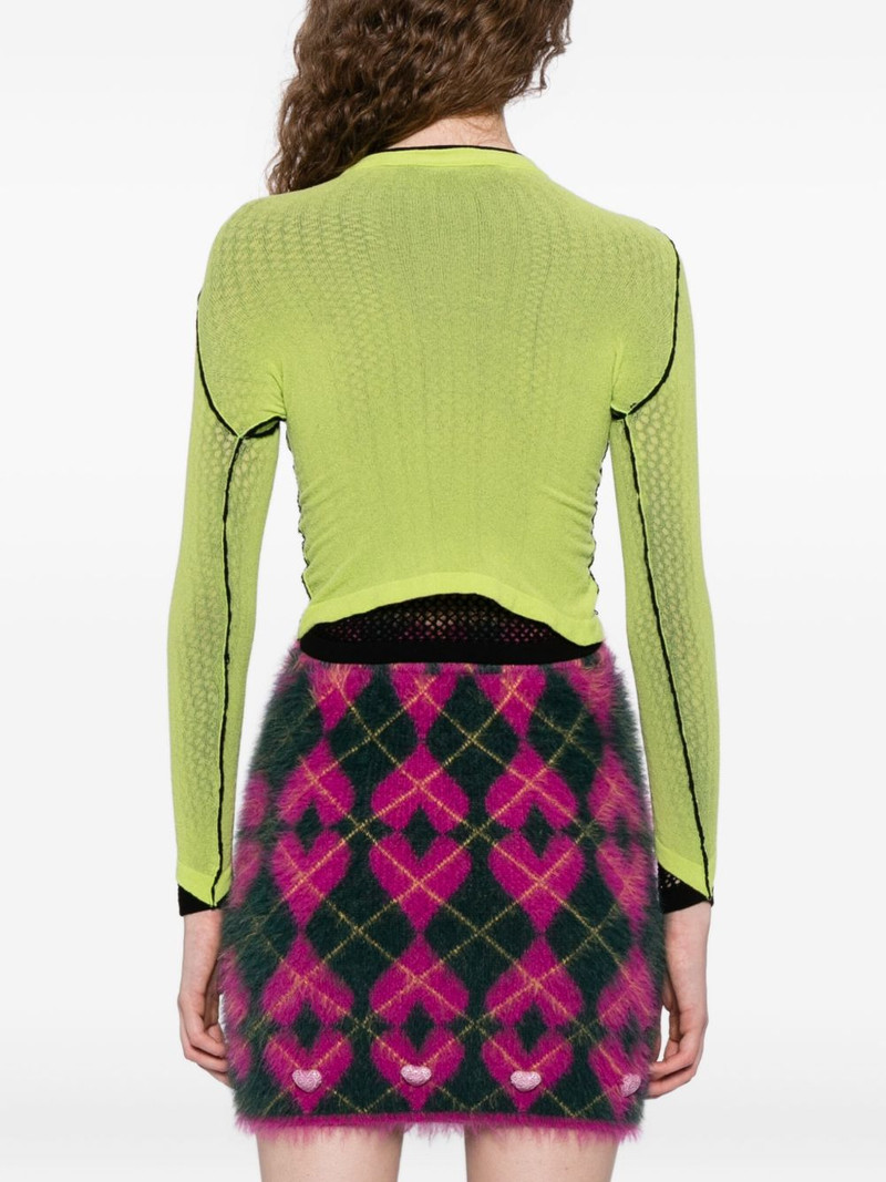 fishnet-layer cardigan 4