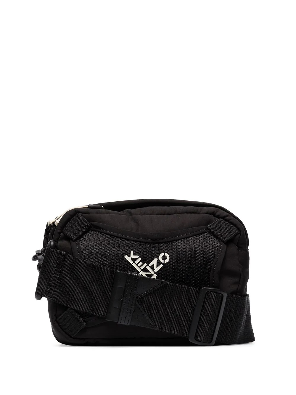 Active logo-print crossbody bag - 4