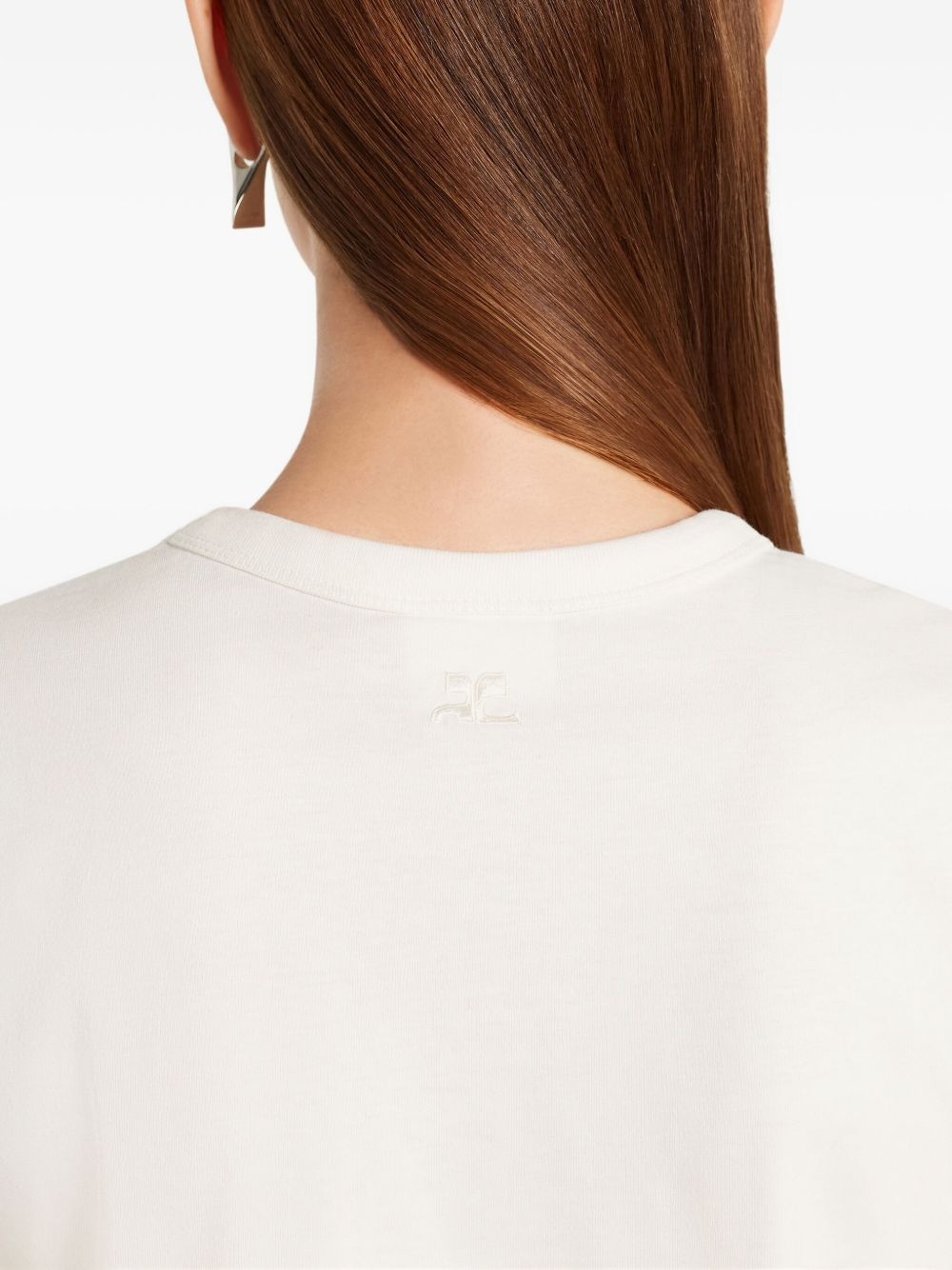 crew-neck logo t-shirt - 4