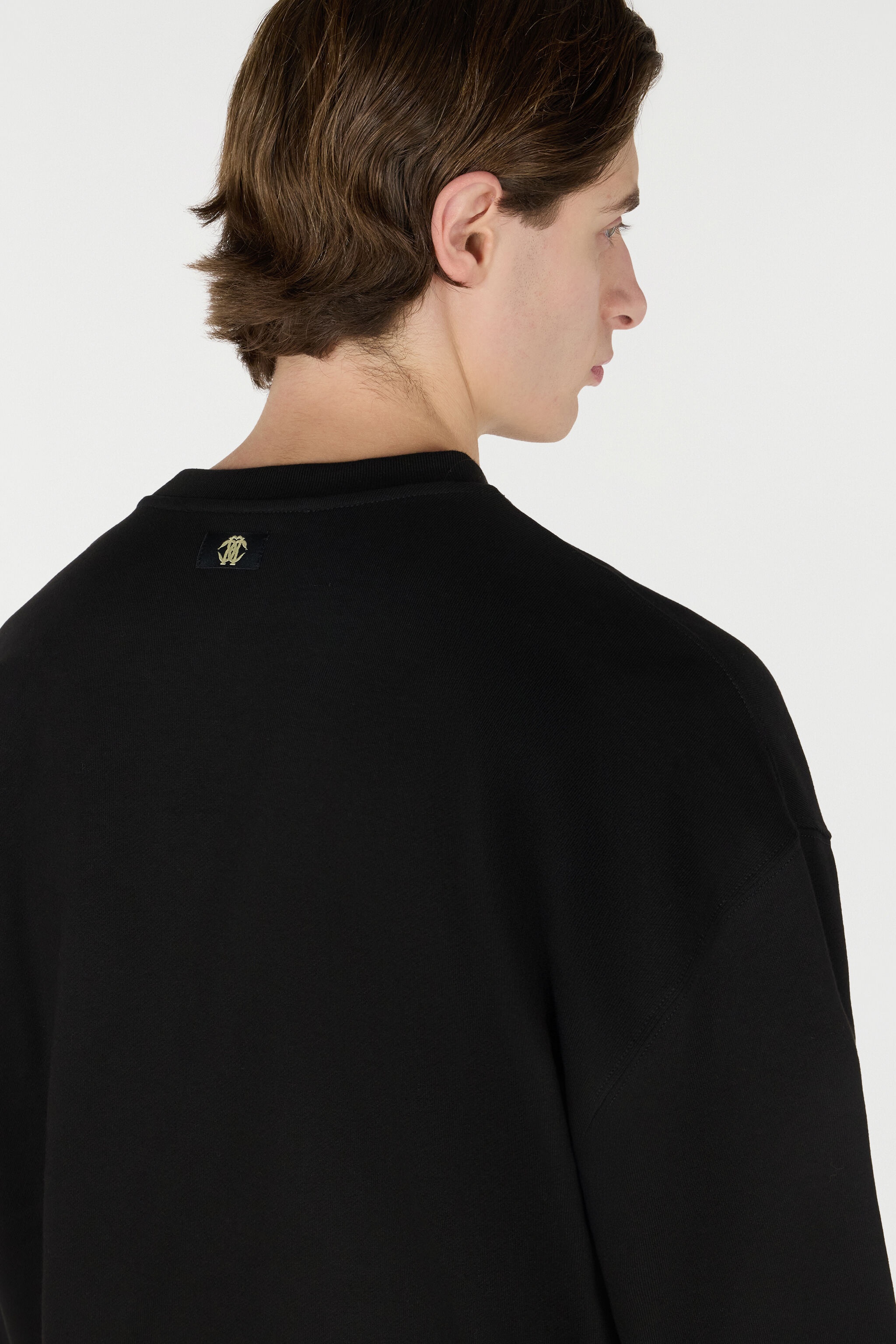 Sweatshirt With Mirror Snake Monogram Embroidery - 6