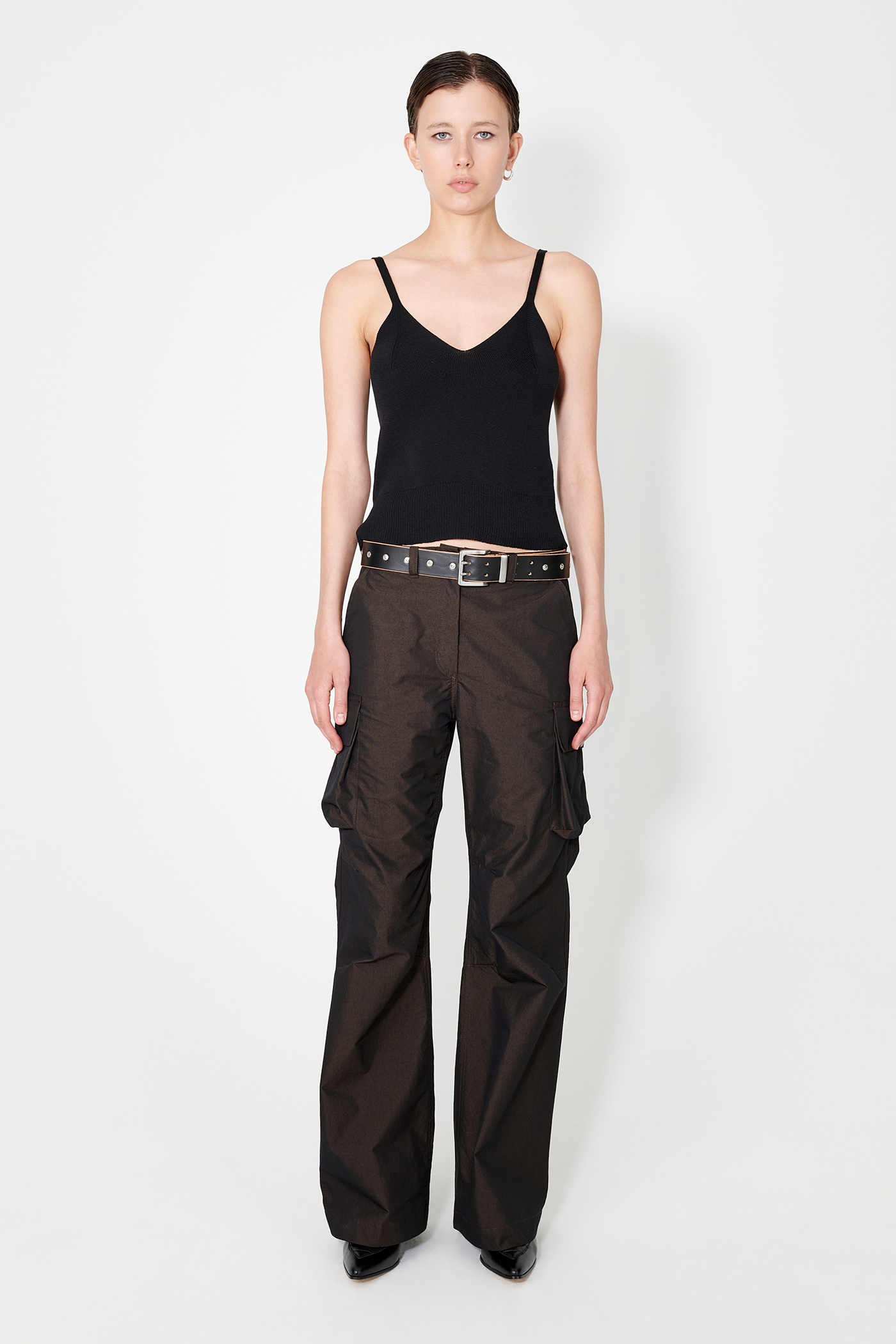 Peak Trouser Black High Twist Solaro - 2