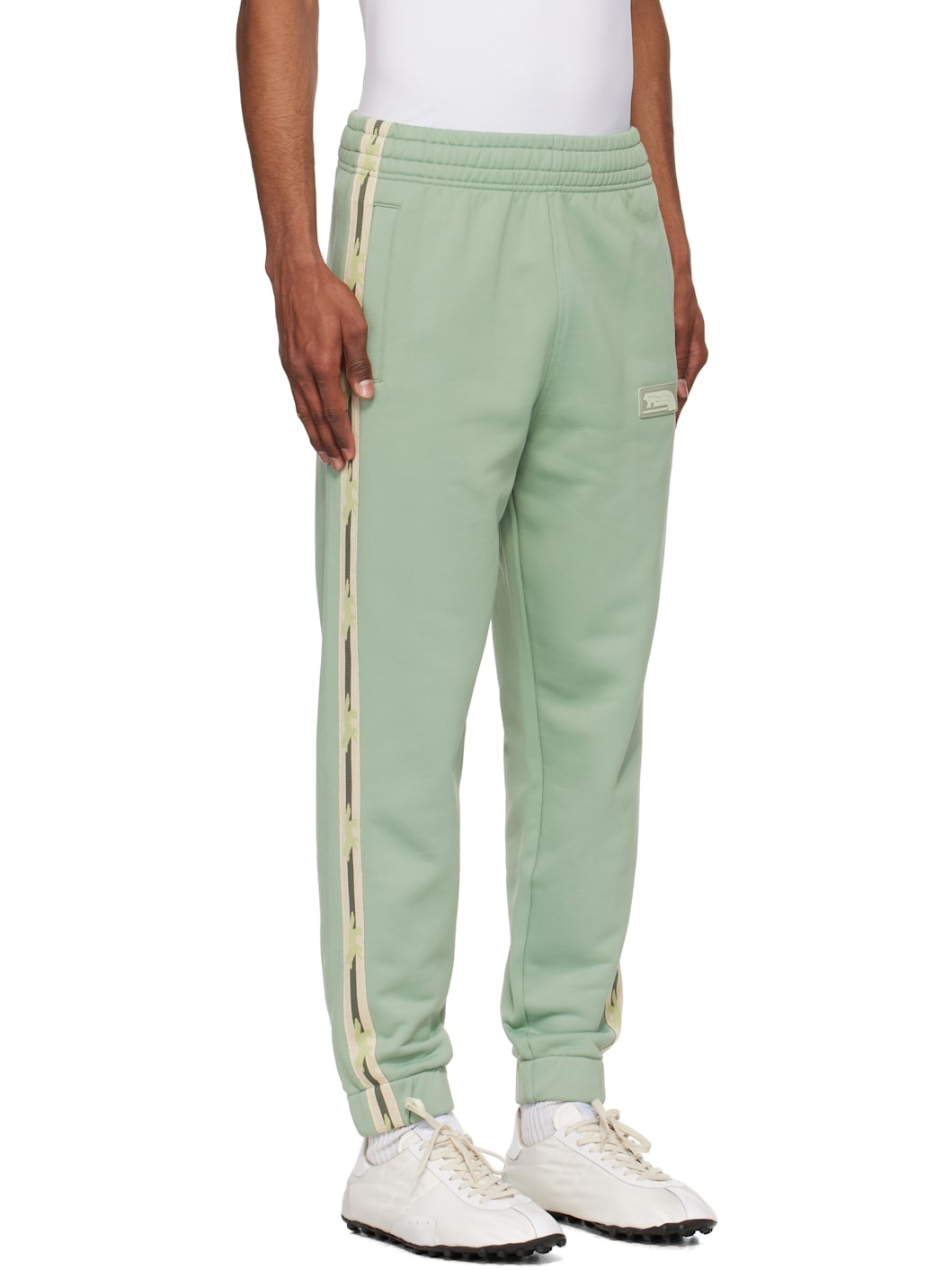 Green Flash Fox Track Pants - 2