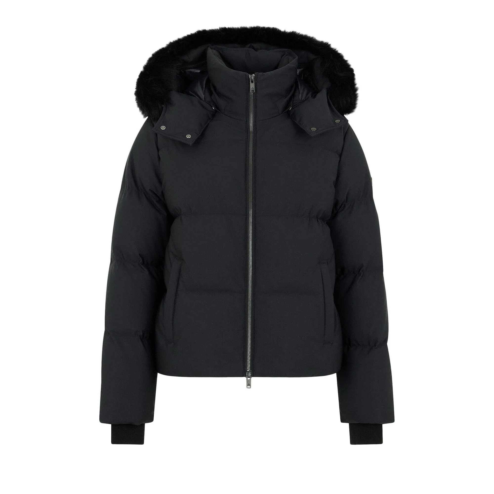 Moose Knuckles Misti Puffer Coat 'Black' - 1
