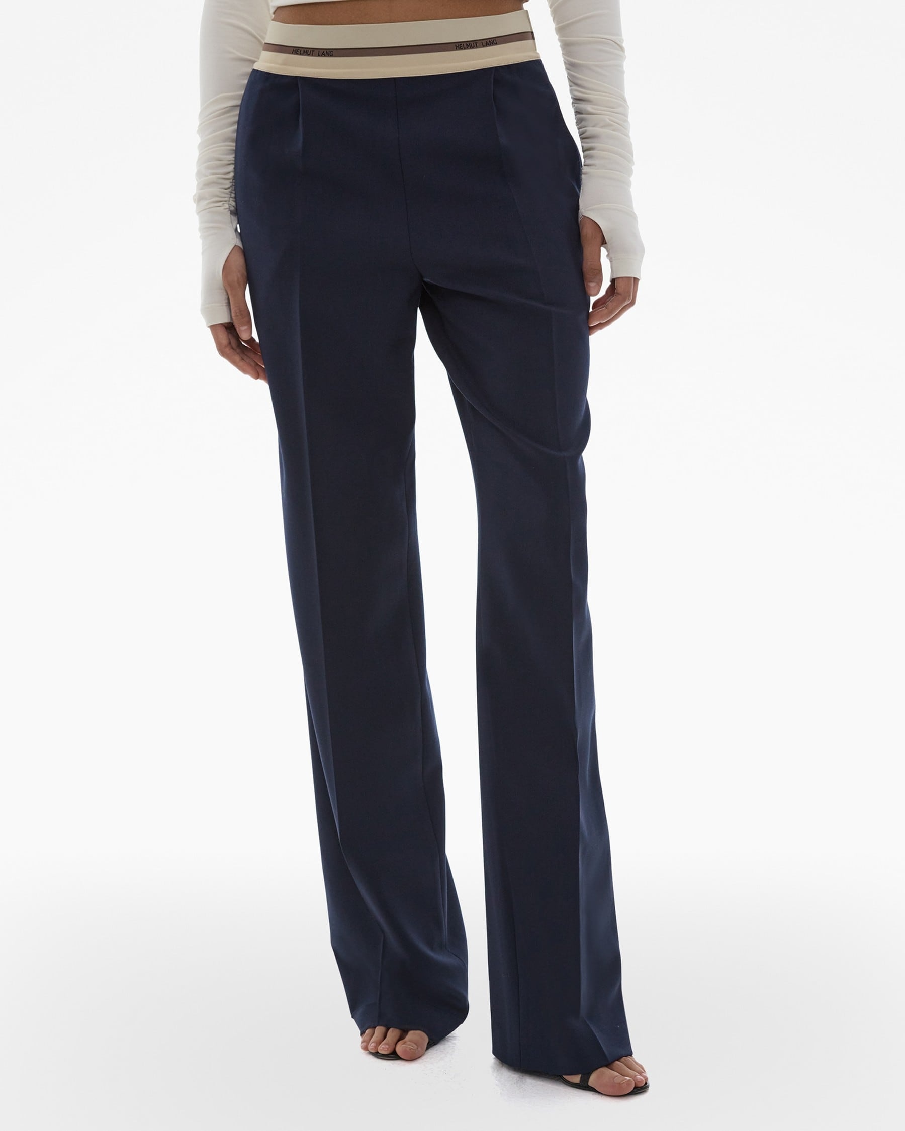 LOGO BAND PULL-ON SUIT PANT - 3