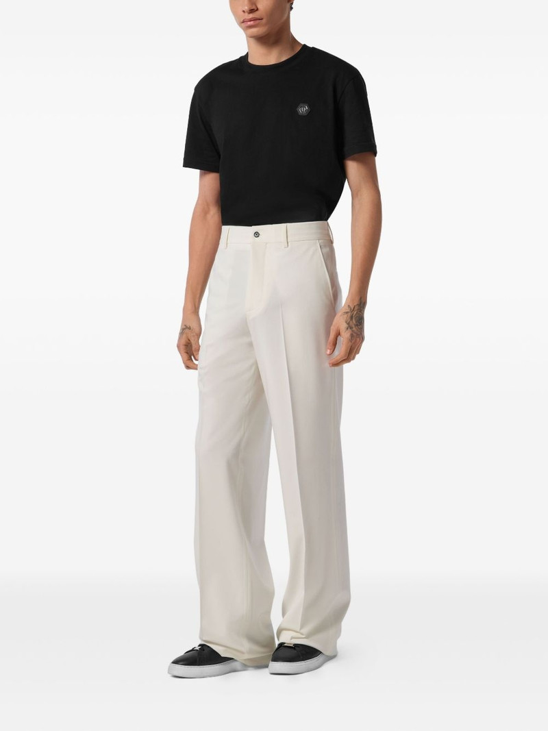 PHILIPP PLEIN wool wide-leg trousers outlook