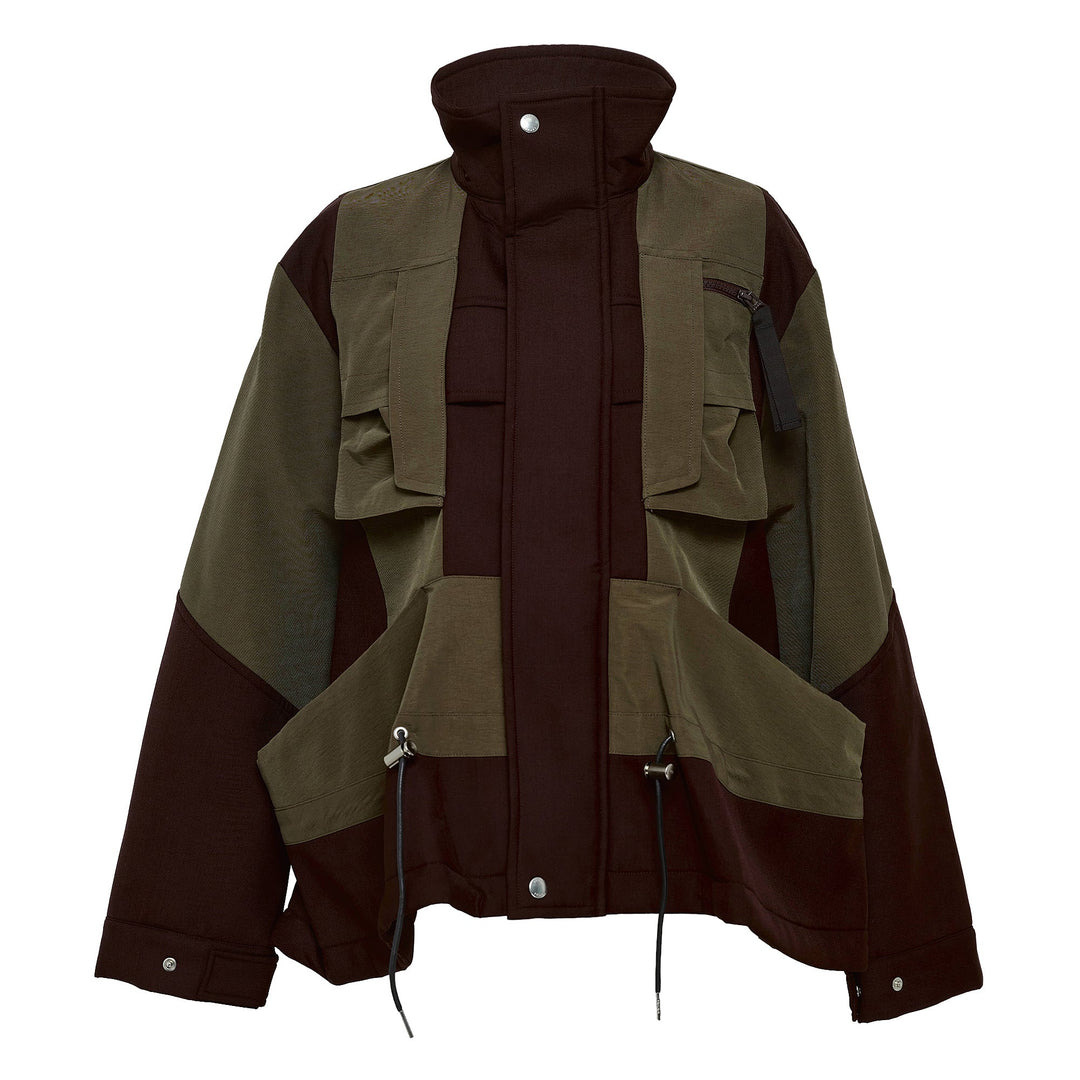 Suiting Bonding x Grosgrain Blouson - 1