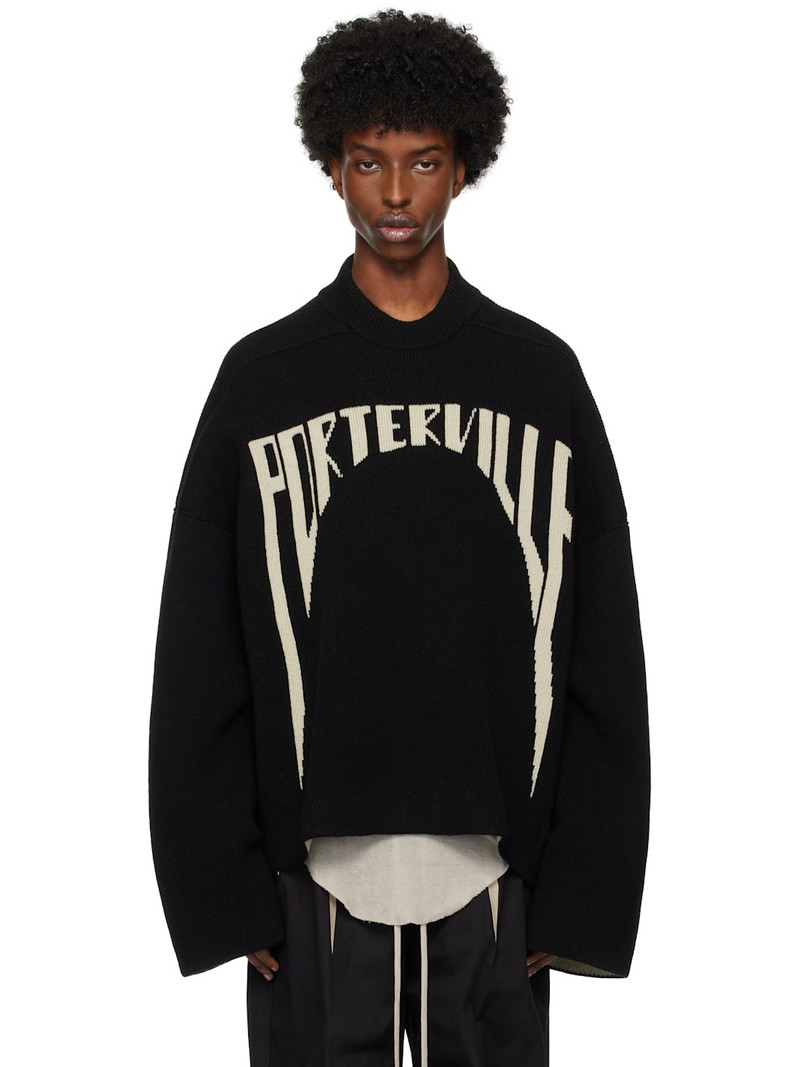 Black Porterville Jumbo Sweater 1