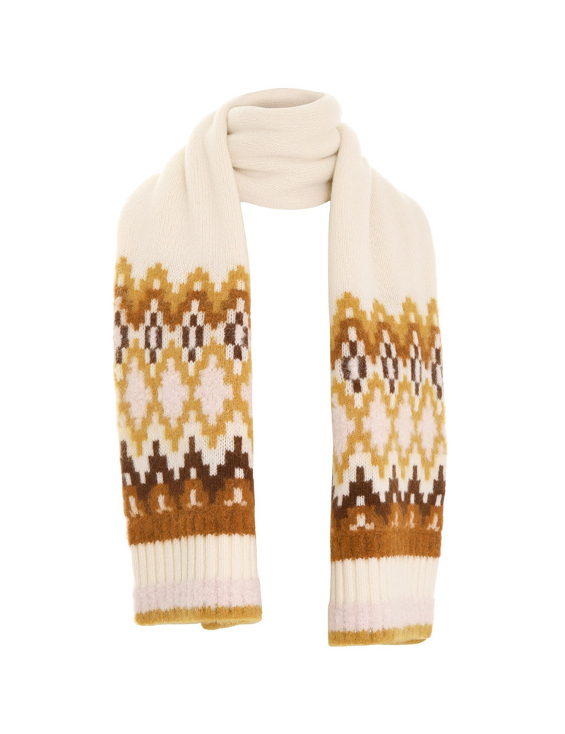 LUMINOSITY FAIR ISLE SCARF 1