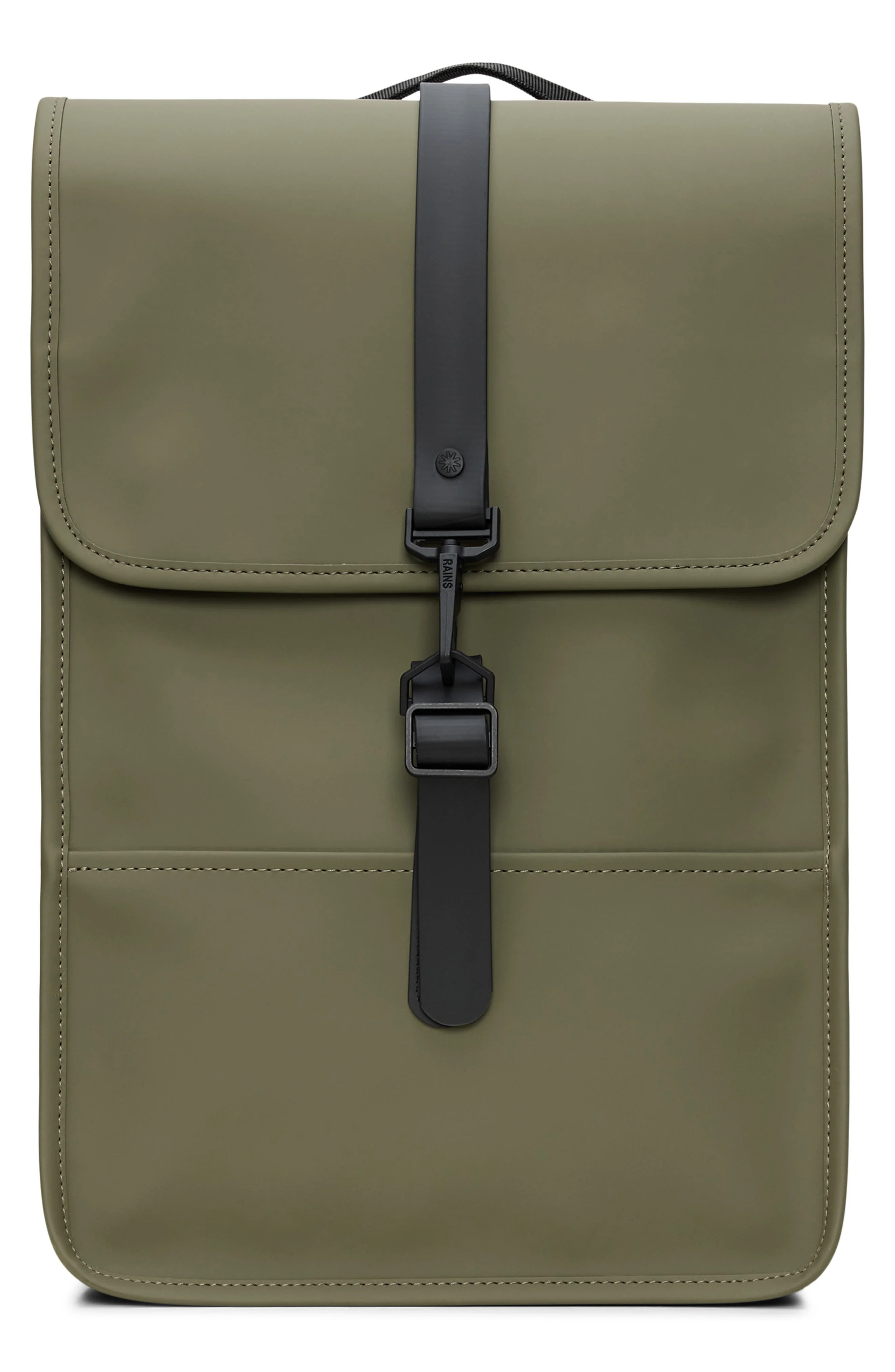 Rains Mini Waterproof Backpack in Marsh at Nordstrom - 1