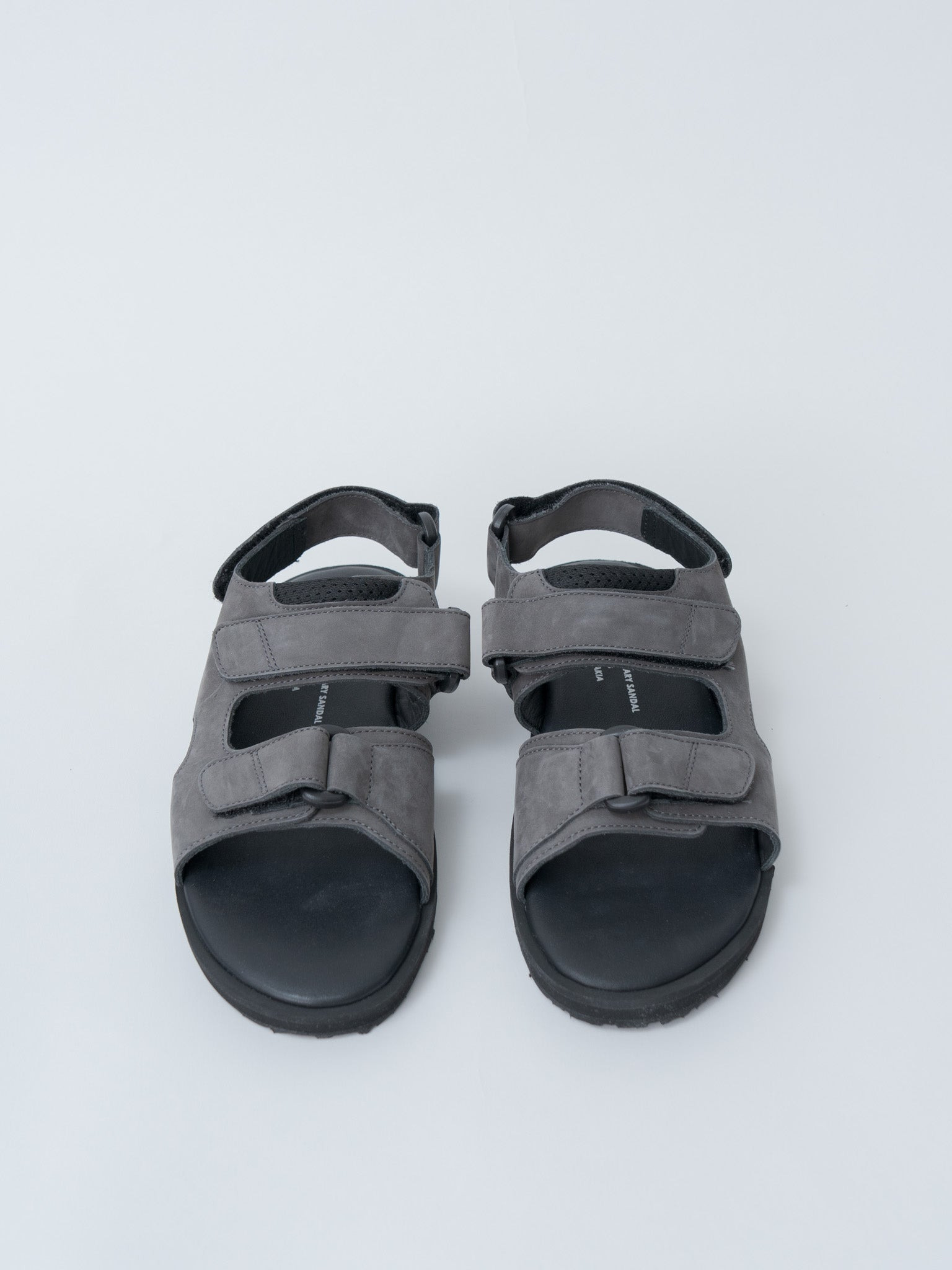 1837NL British Military Sandal - Dark Gray Nubuck (women's) - 5
