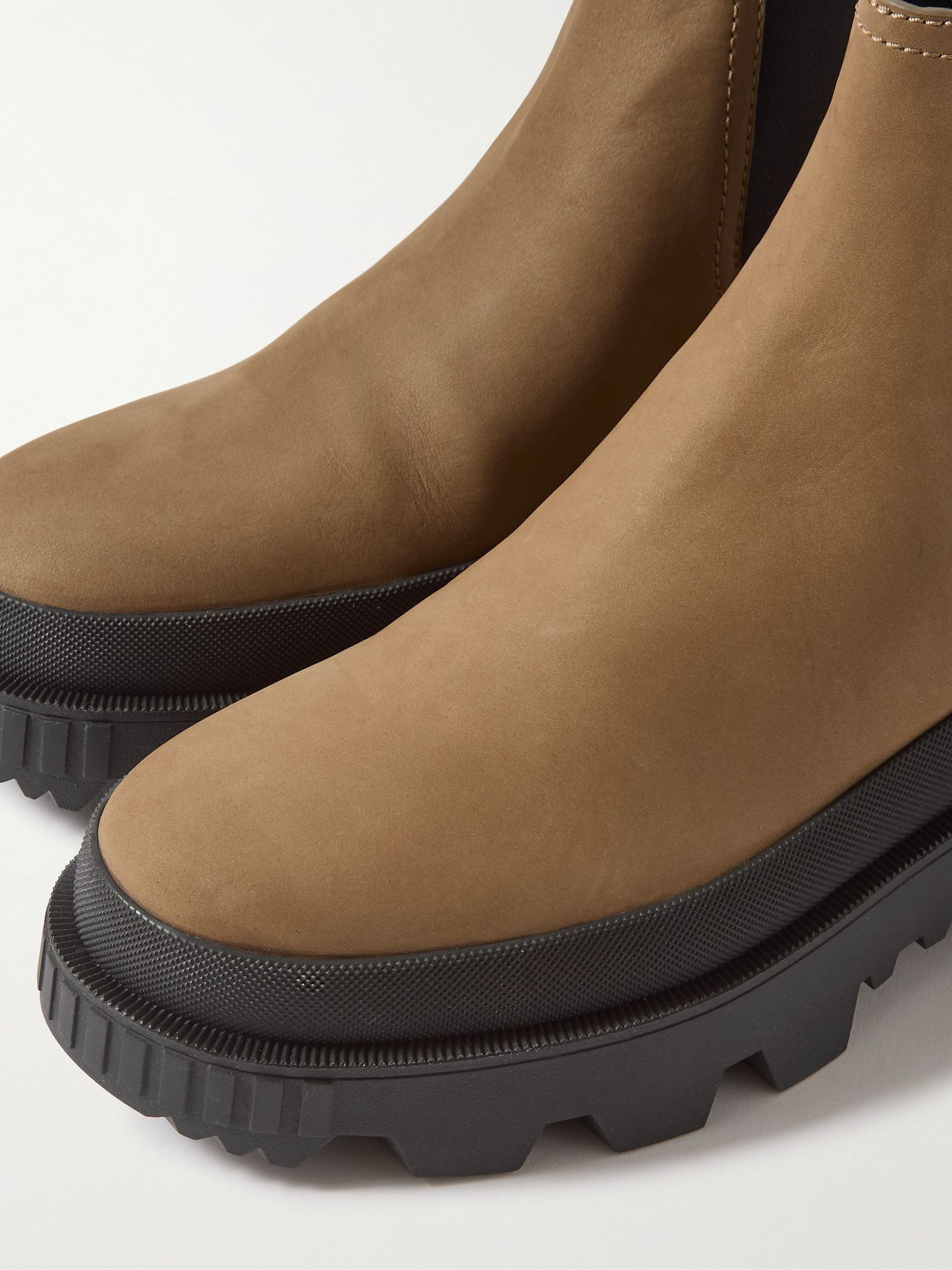 Suede Chelsea Boots Brown - 6