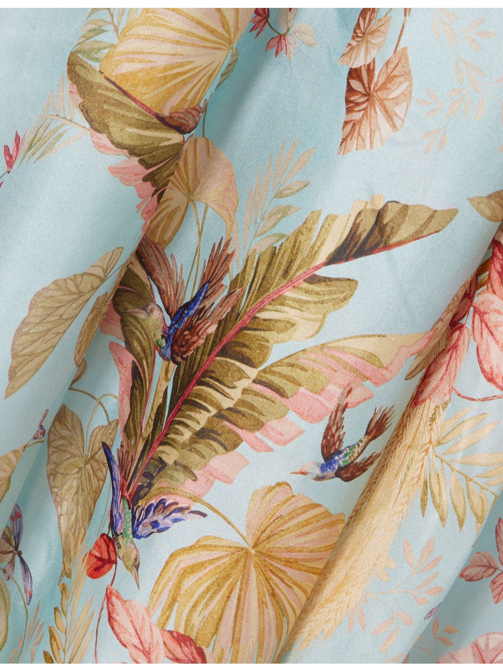 Ascension Billow Floral-Print Silk Maxi Dress - 6