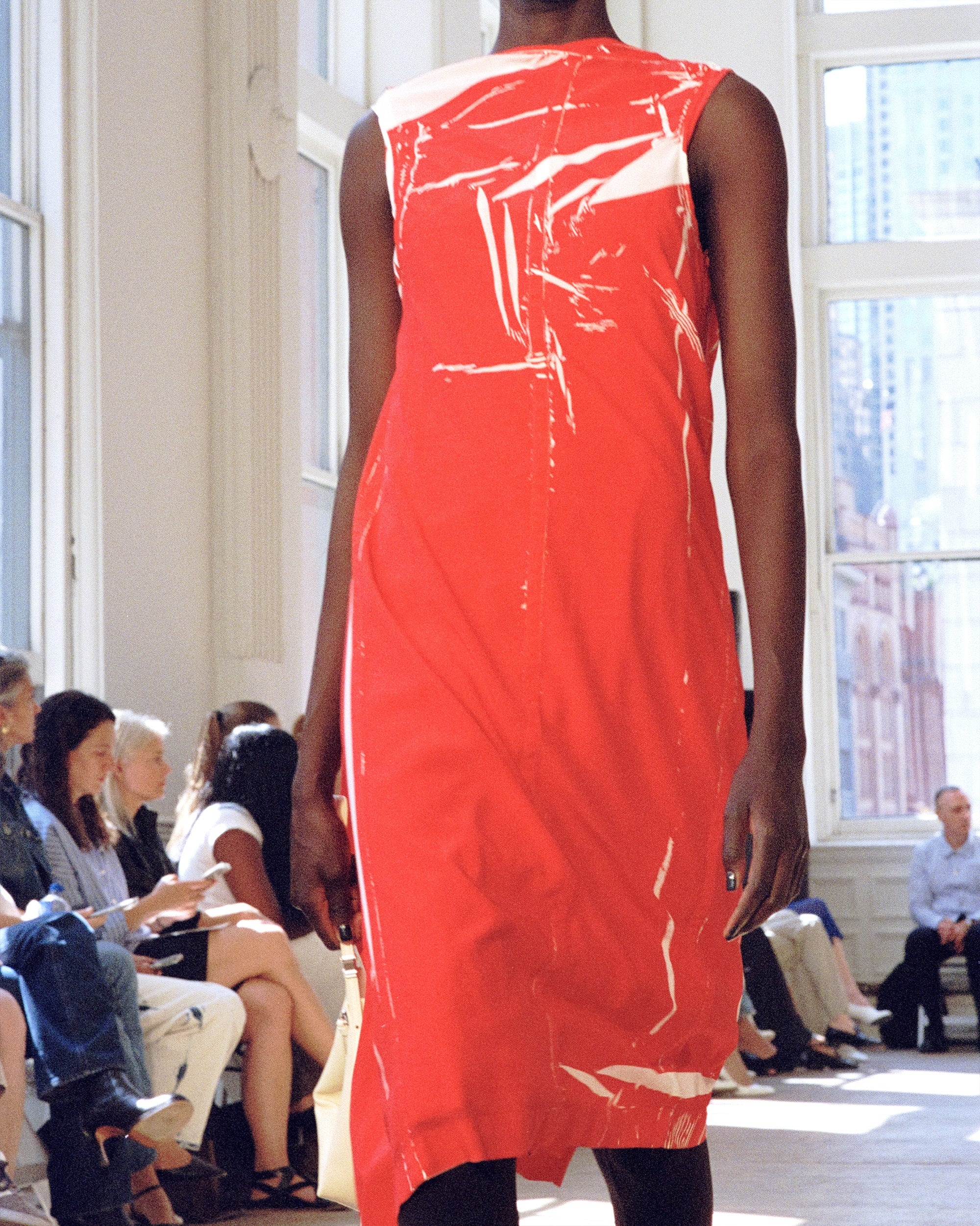 Ondine Dress in Garment Printed Silk Viscose - 6