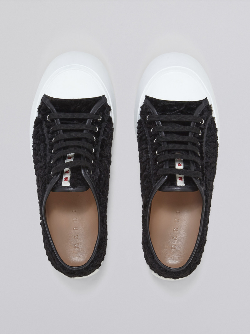 BLACK SOFT CALF LEATHER PABLO SNEAKER 4