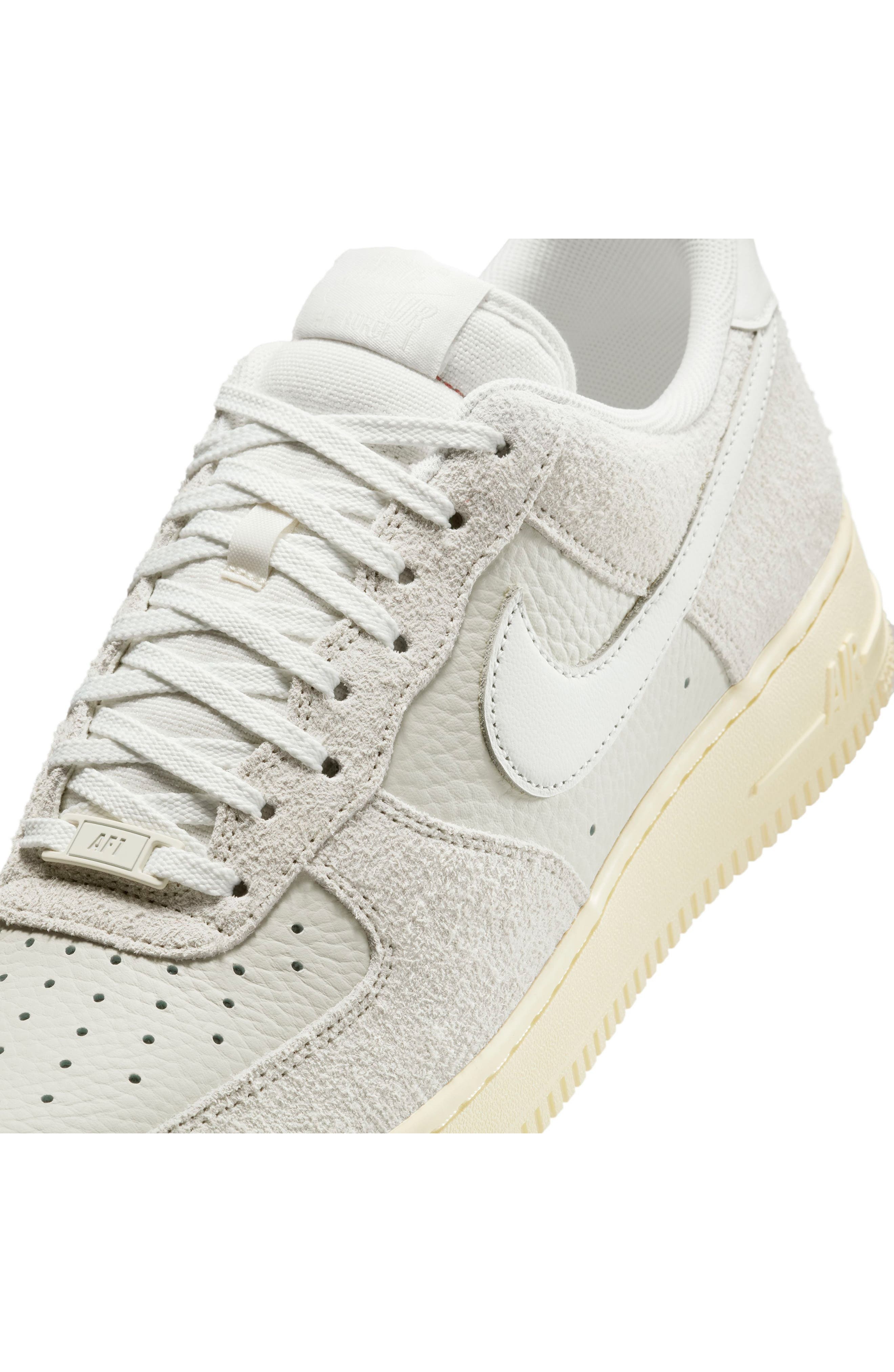 Nike Air Force 1 '07 LV8 Basketball Sneaker in Phantom/White/Light Bone at Nordstrom - 8