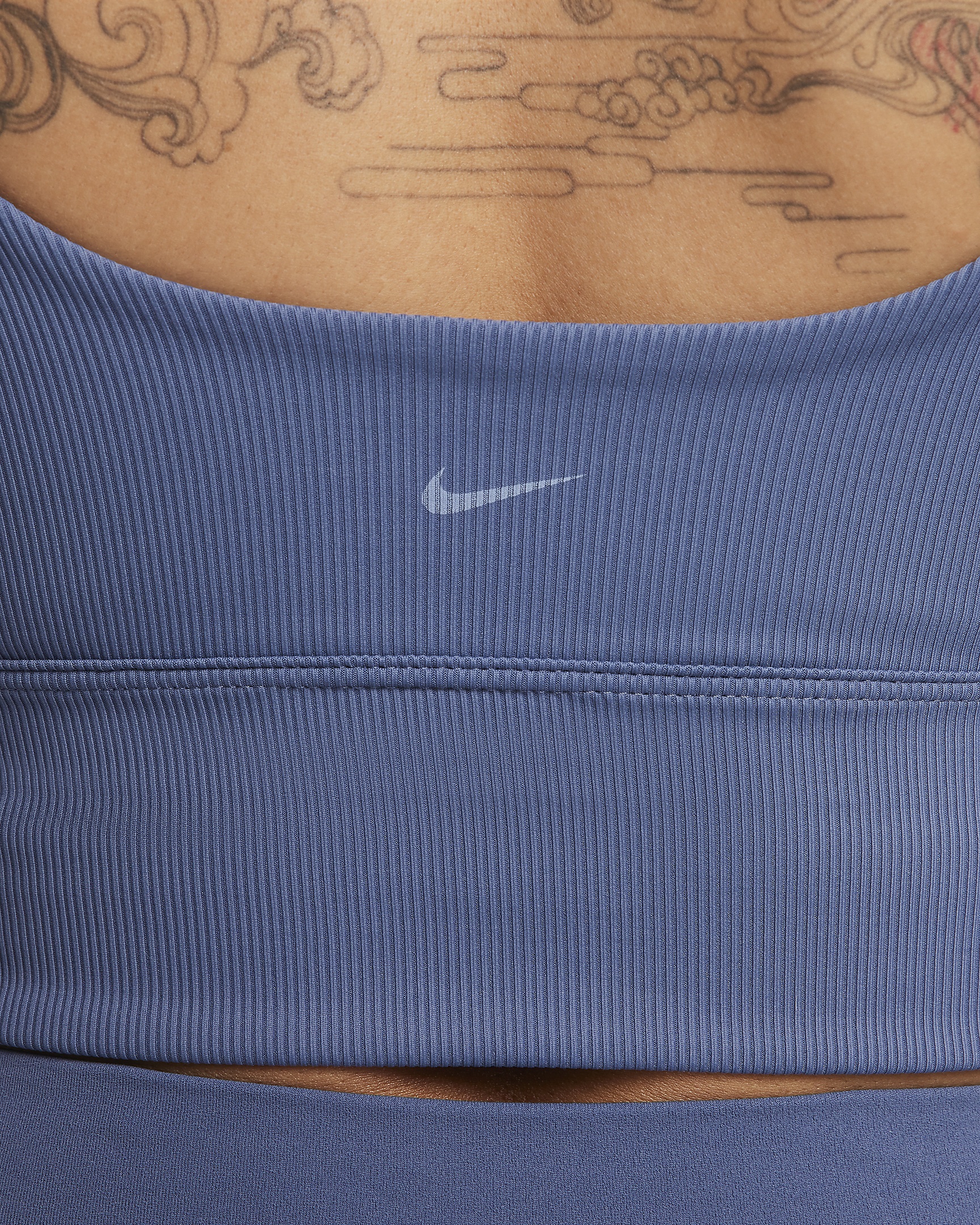 Nike Zenvy Rib Women's Light-Support Non-Padded Longline Sports Bra - 4