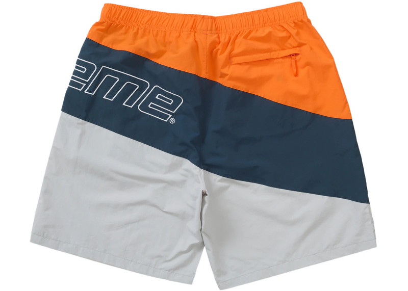 Supreme Supreme Curve Nylon Short Grey outlook