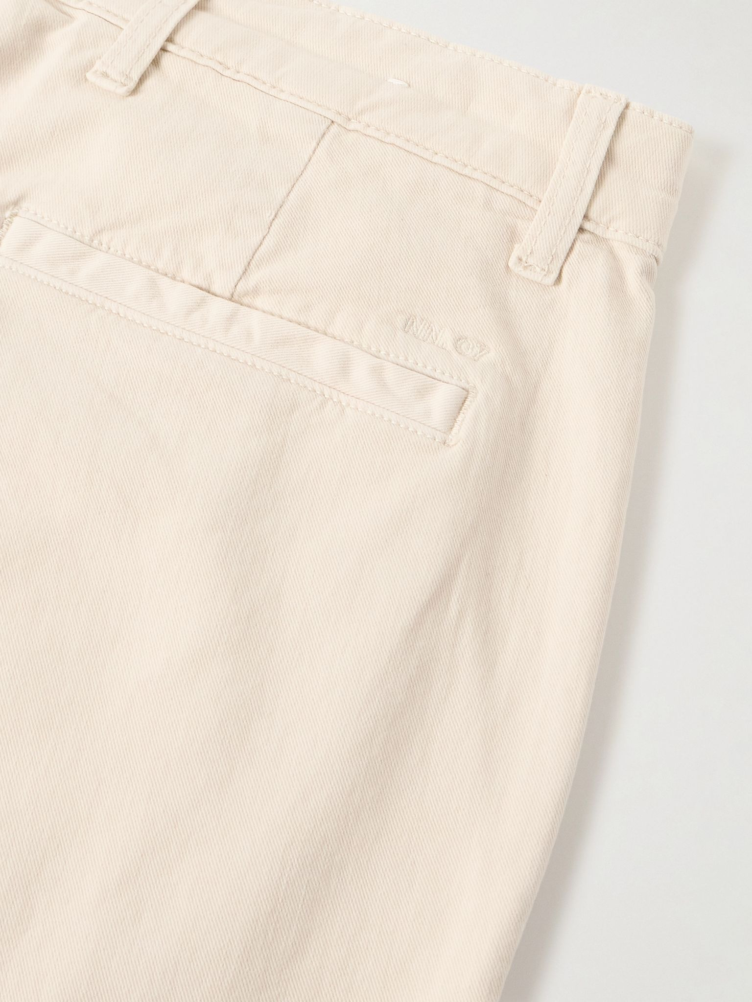 Aden 1923 Straight-Leg Organic Cotton-Blend Twill Chinos Cream - 5