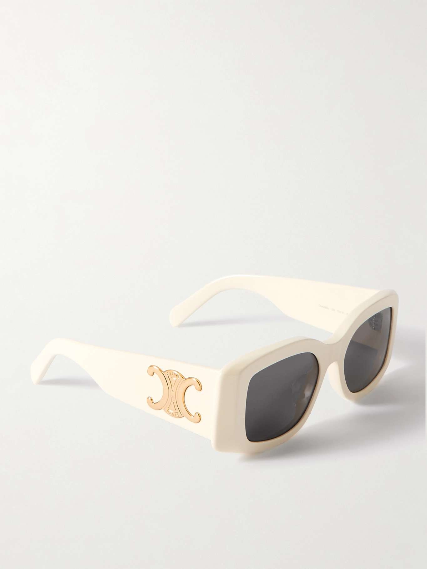 Triomphe oversized square-frame acetate sunglasses - 2