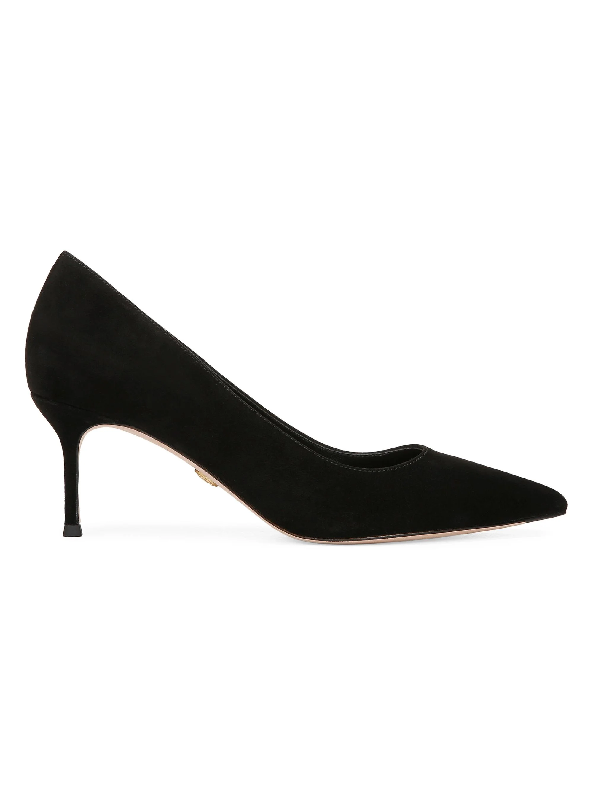 Women's Rita 65MM Suede Pumps - Black - 1