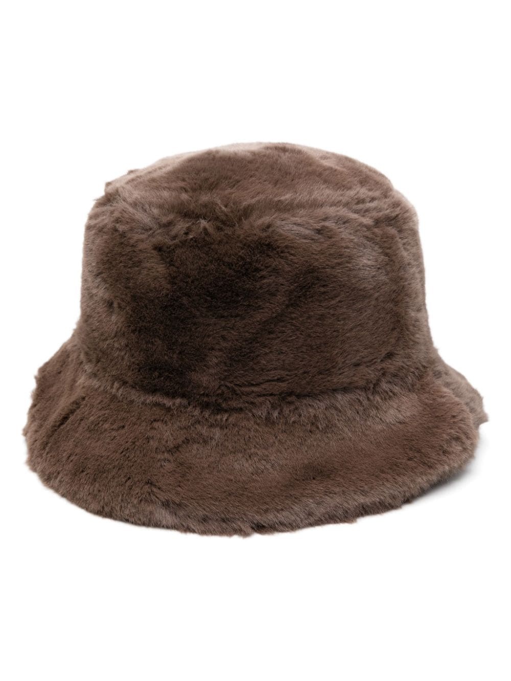 Wera faux-fur bucket hat - 1
