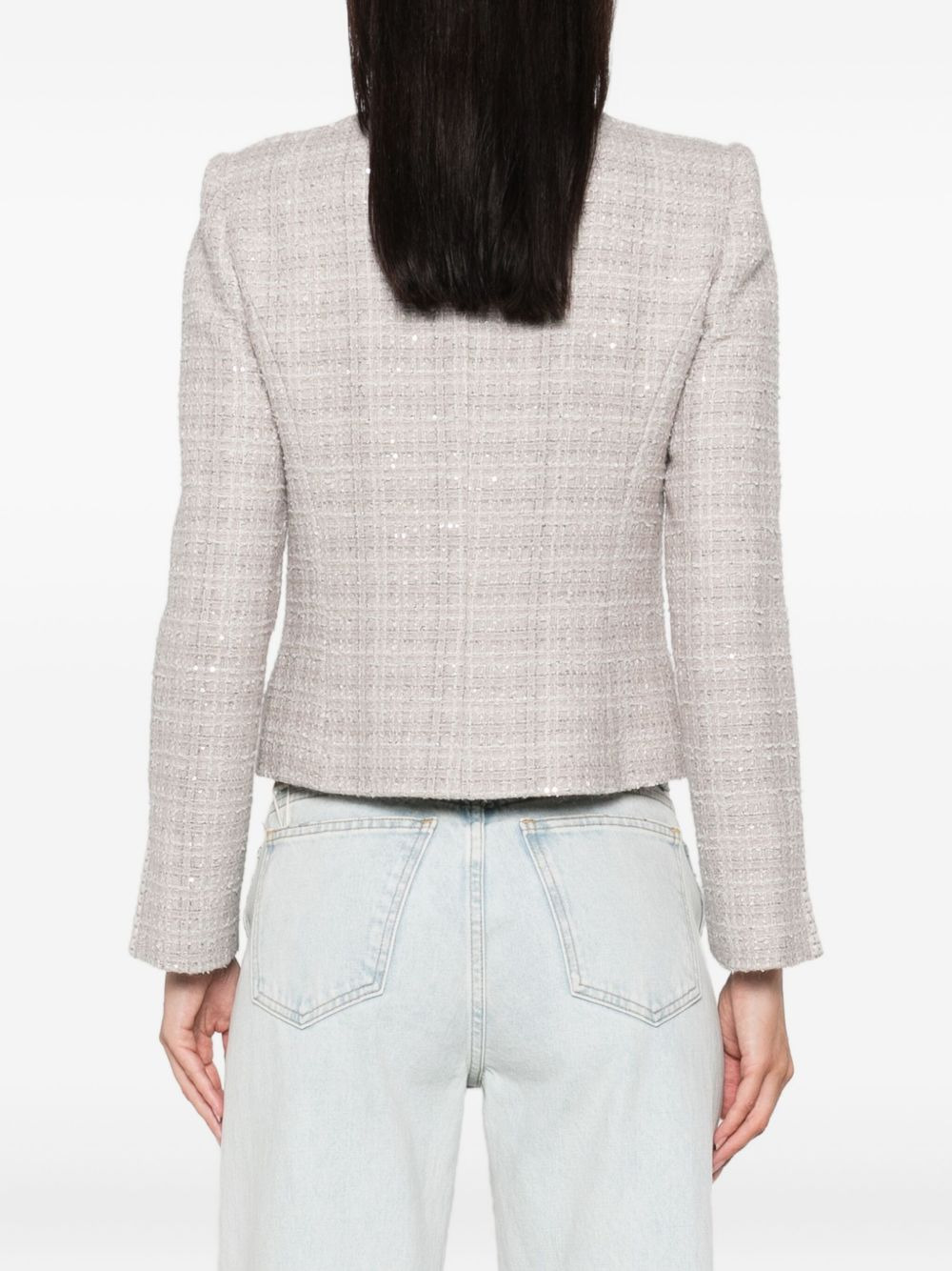 Wool Blend Blazer Jacket - 2