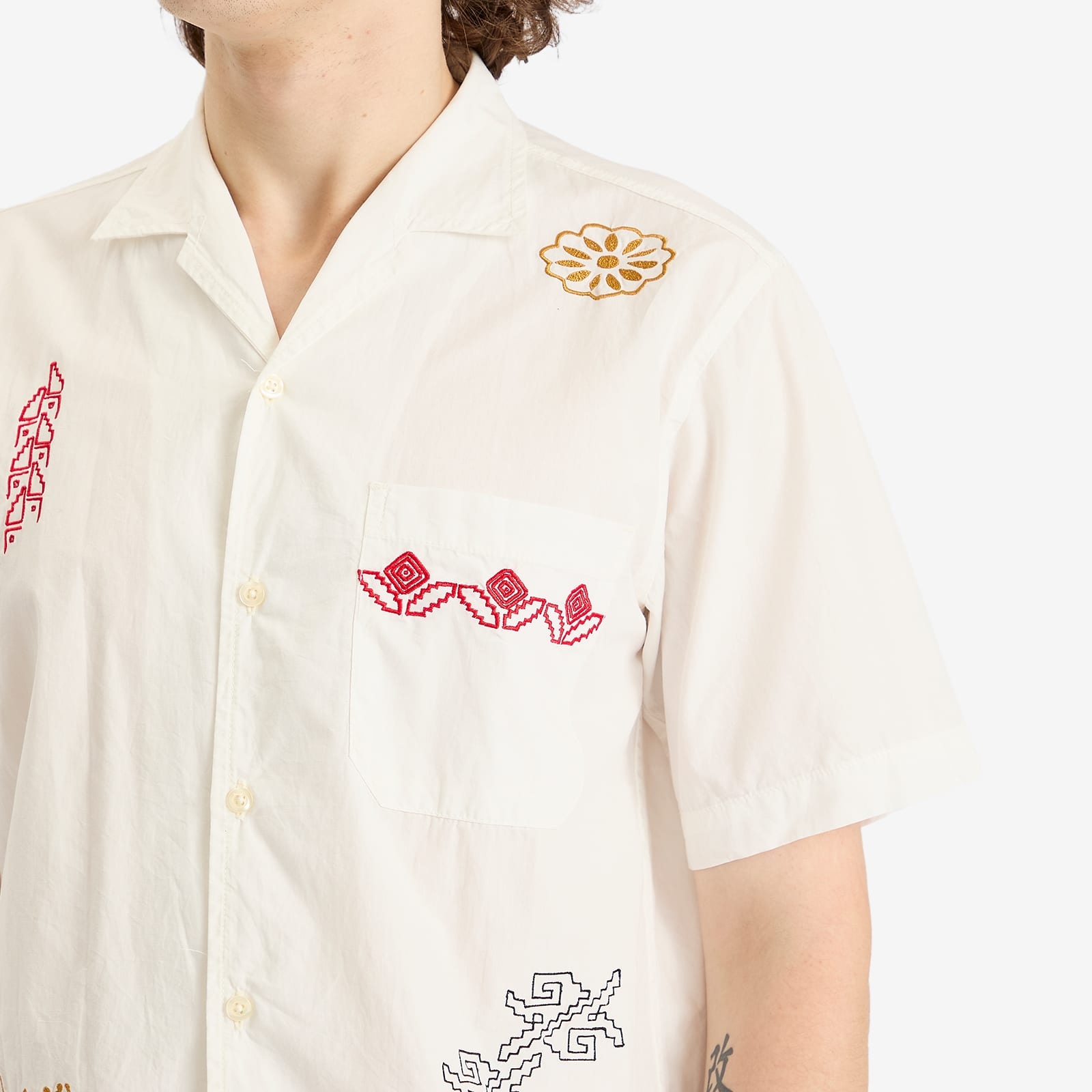 Universal Works Embroidered Minari Vacation Shirt - 5