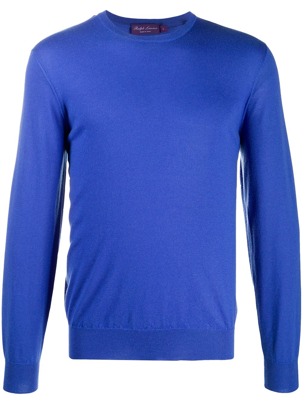 long-sleeve cashmere jumper - 1